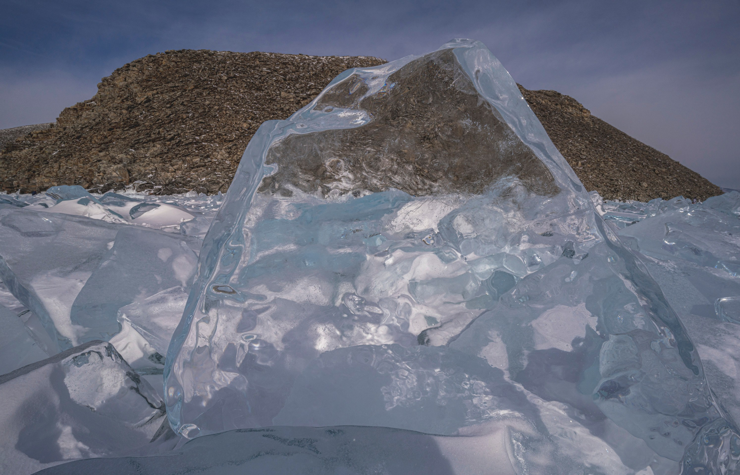 Байкал (март 2021). Фотограф Сергей Танков