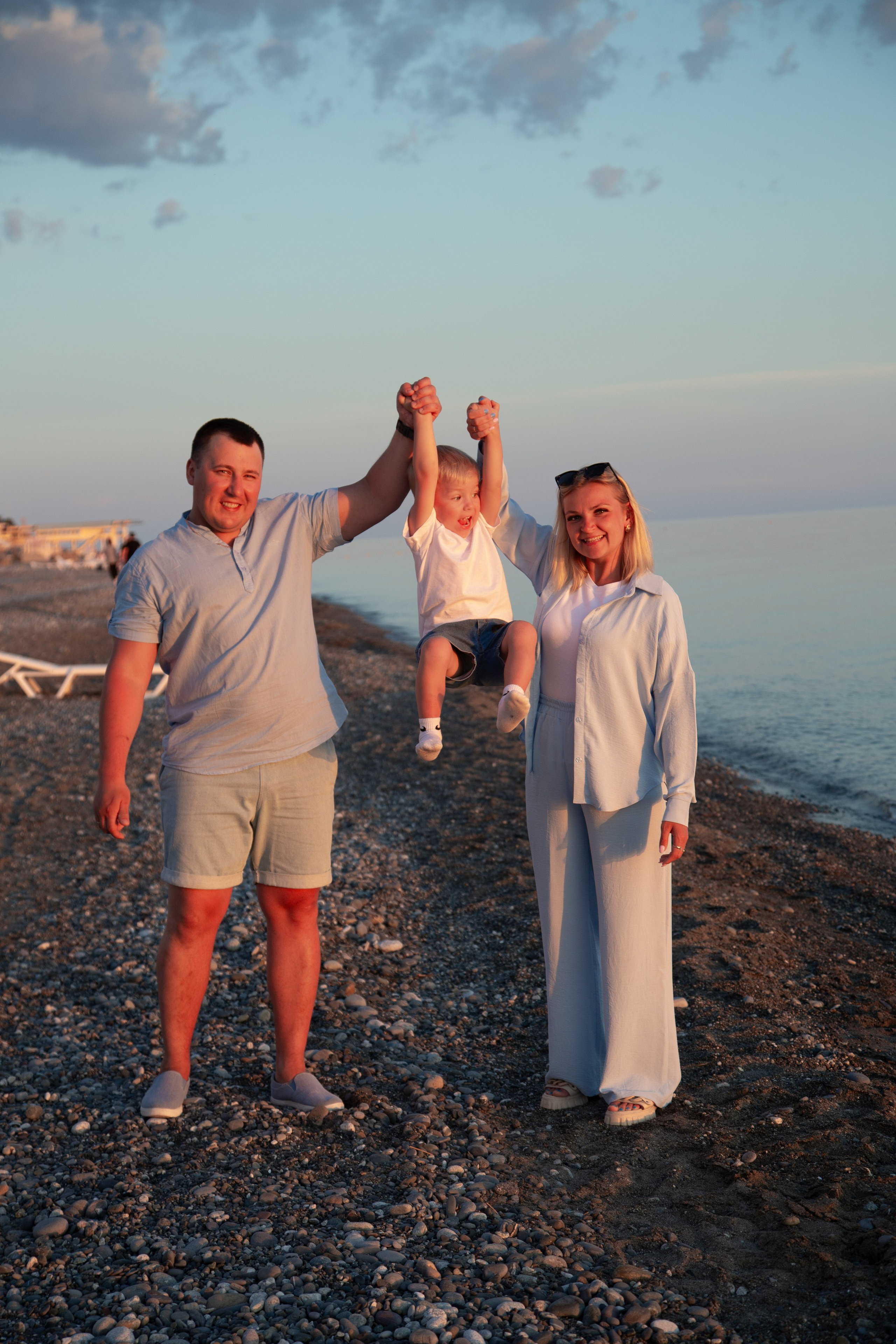 Закатная прогулка у моря. Семейный фотограф в Сочи, Лоо, Дагомысе, Вардане Кучумова Олеся