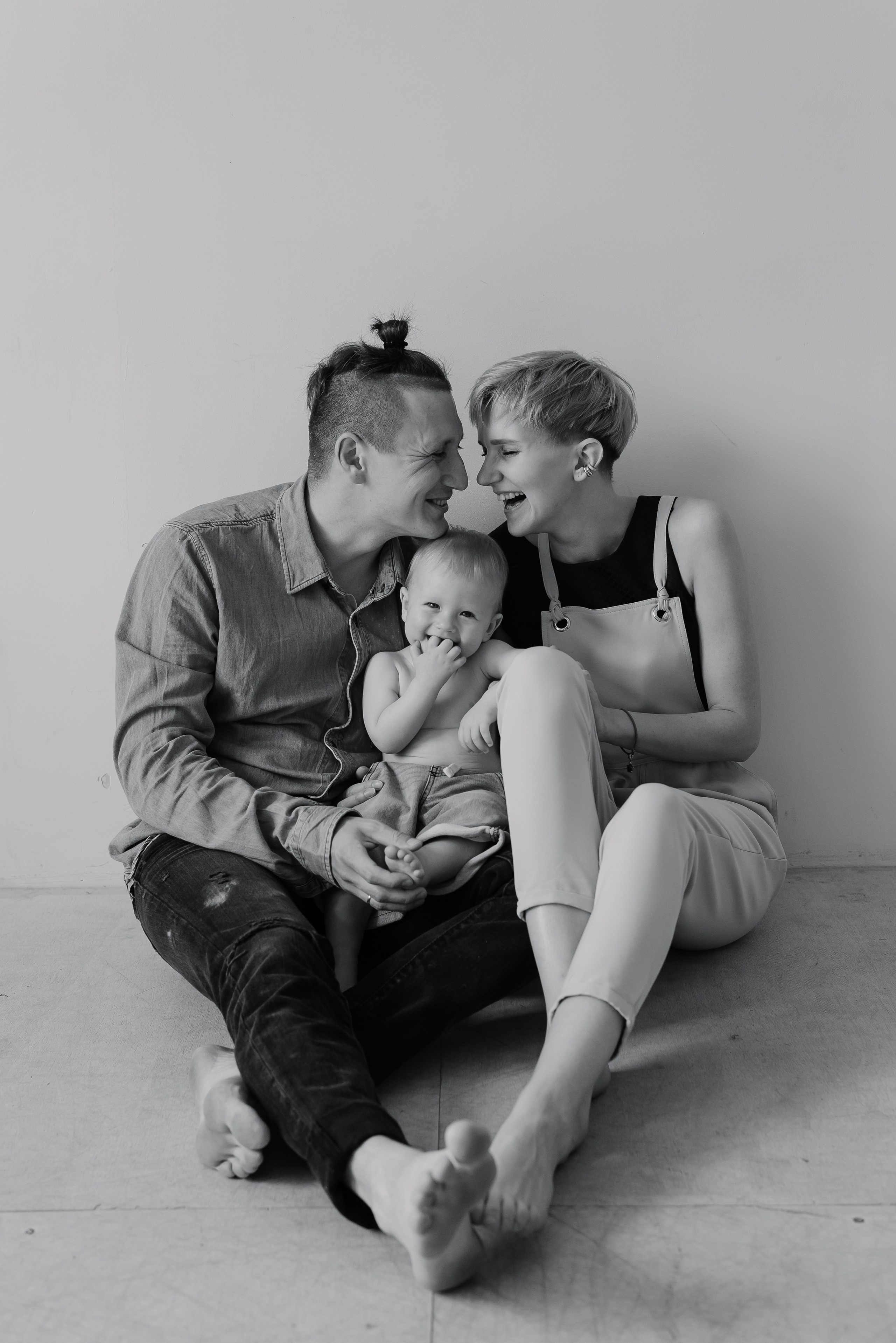 Родион, Ольга и Елисей. Портретный фотограф Ксения Люндовская