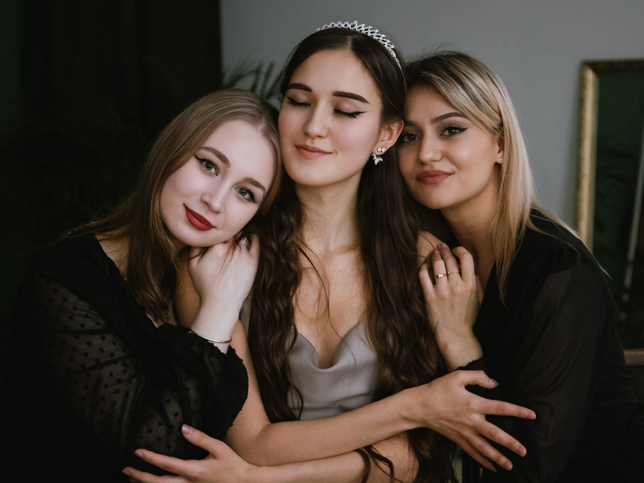 Девичник в фотостудии. Свадебный и семейный фотограф в Москве Мила Широких