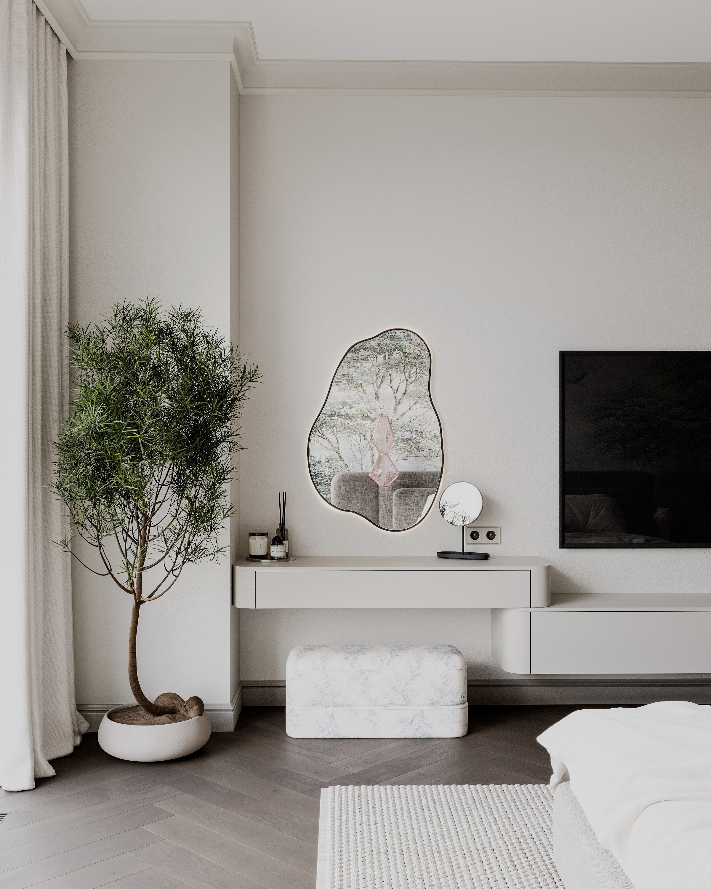 Bedroom. 3D визуализация интерьеров — Ирина