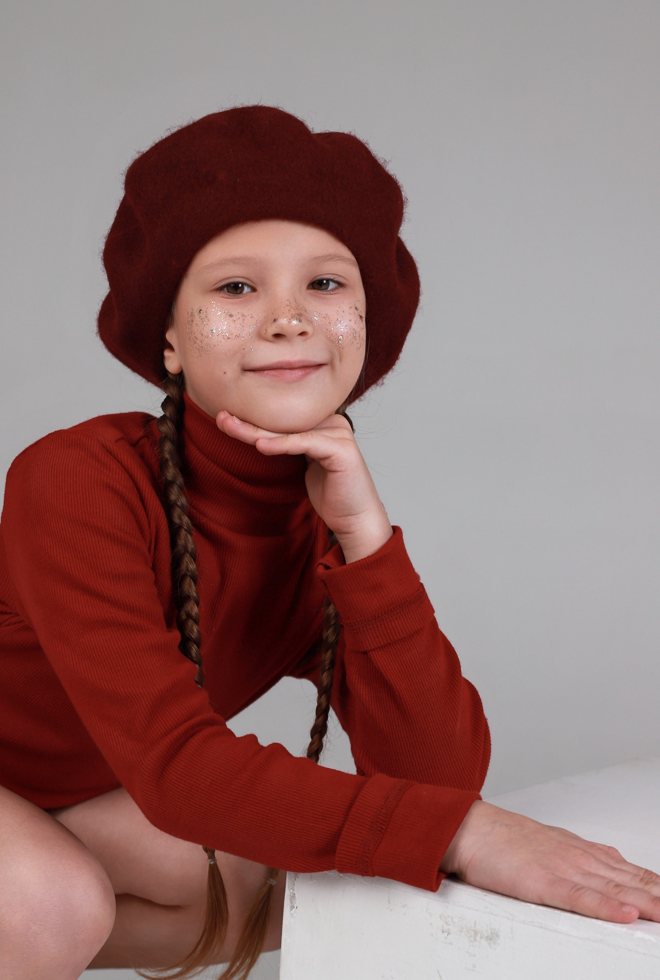 Сьемка на циклорамме. Фотограф Юлия Мальцева