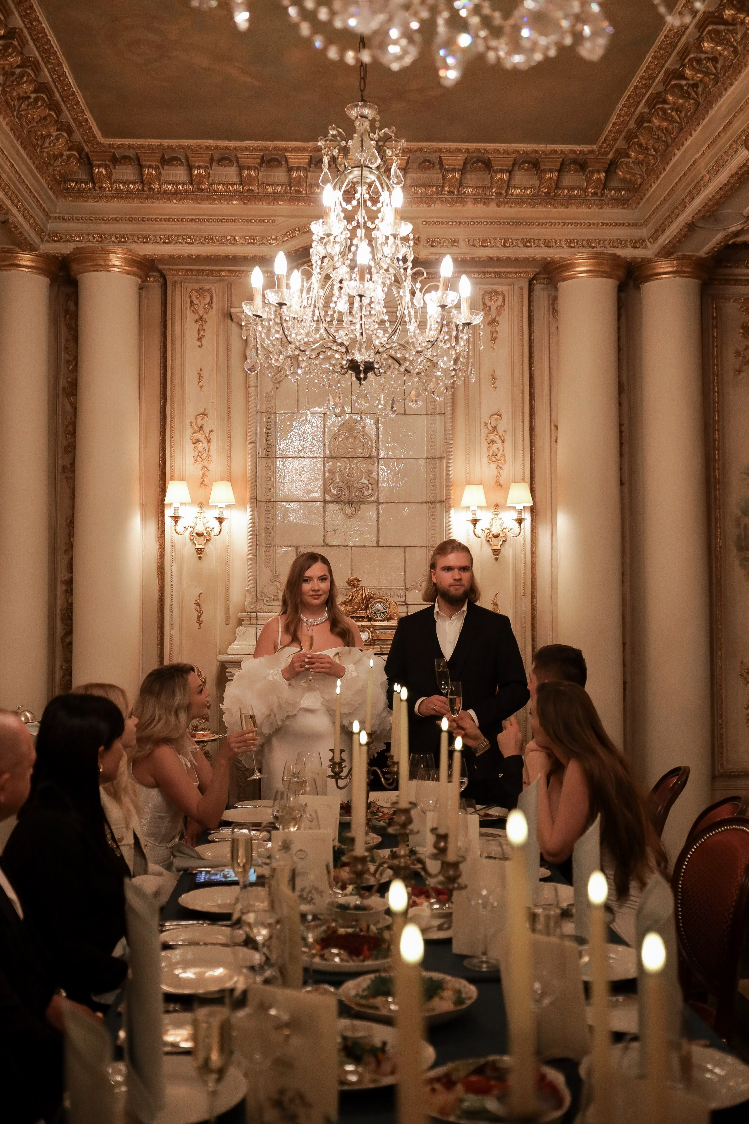 Максим и Анна | Кафе Пушкин. Свадебный фотограф Москва