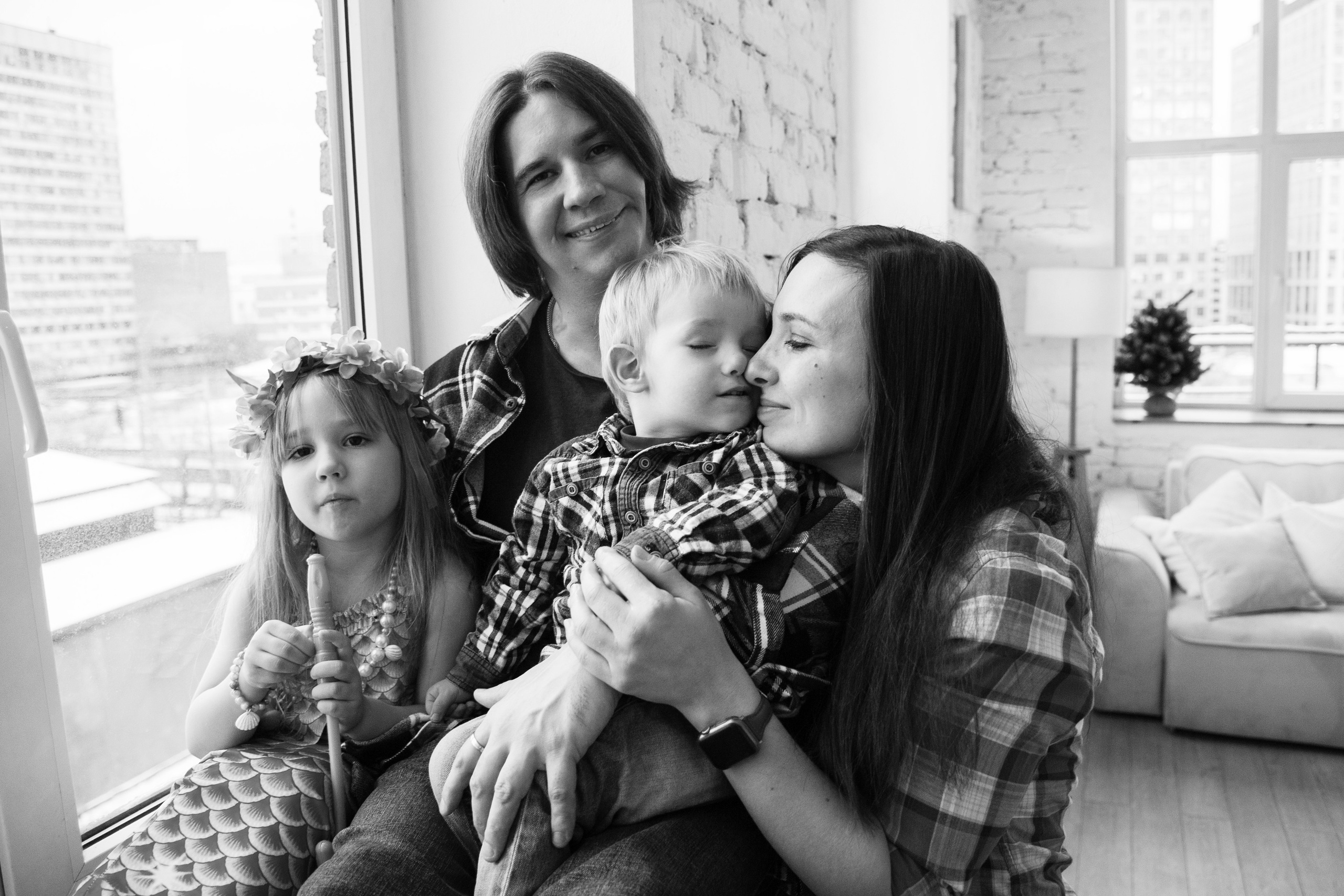 Семейная съемки для Юли и Жени