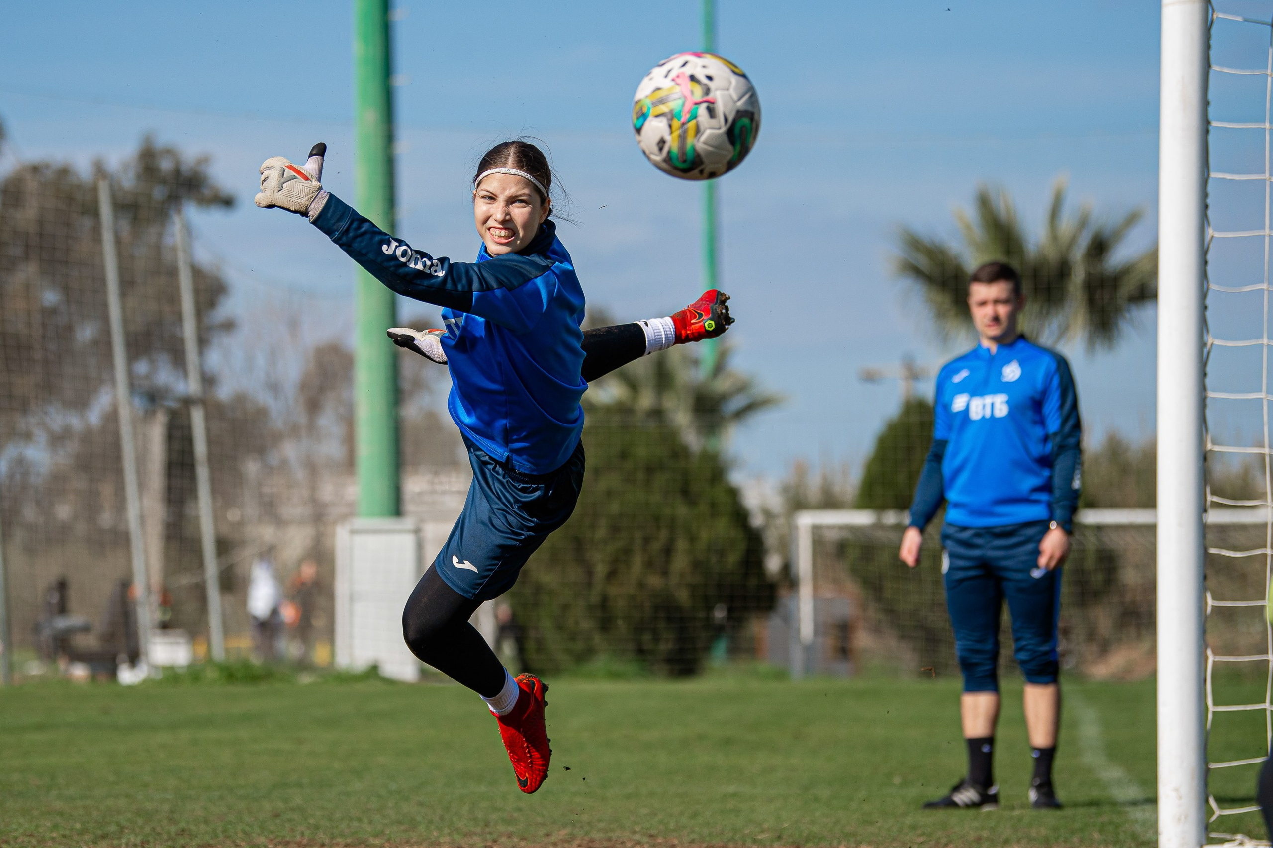Dynamo women’s team training camp in Turkey, 2024. Фотограф Кирилл Сафонов
