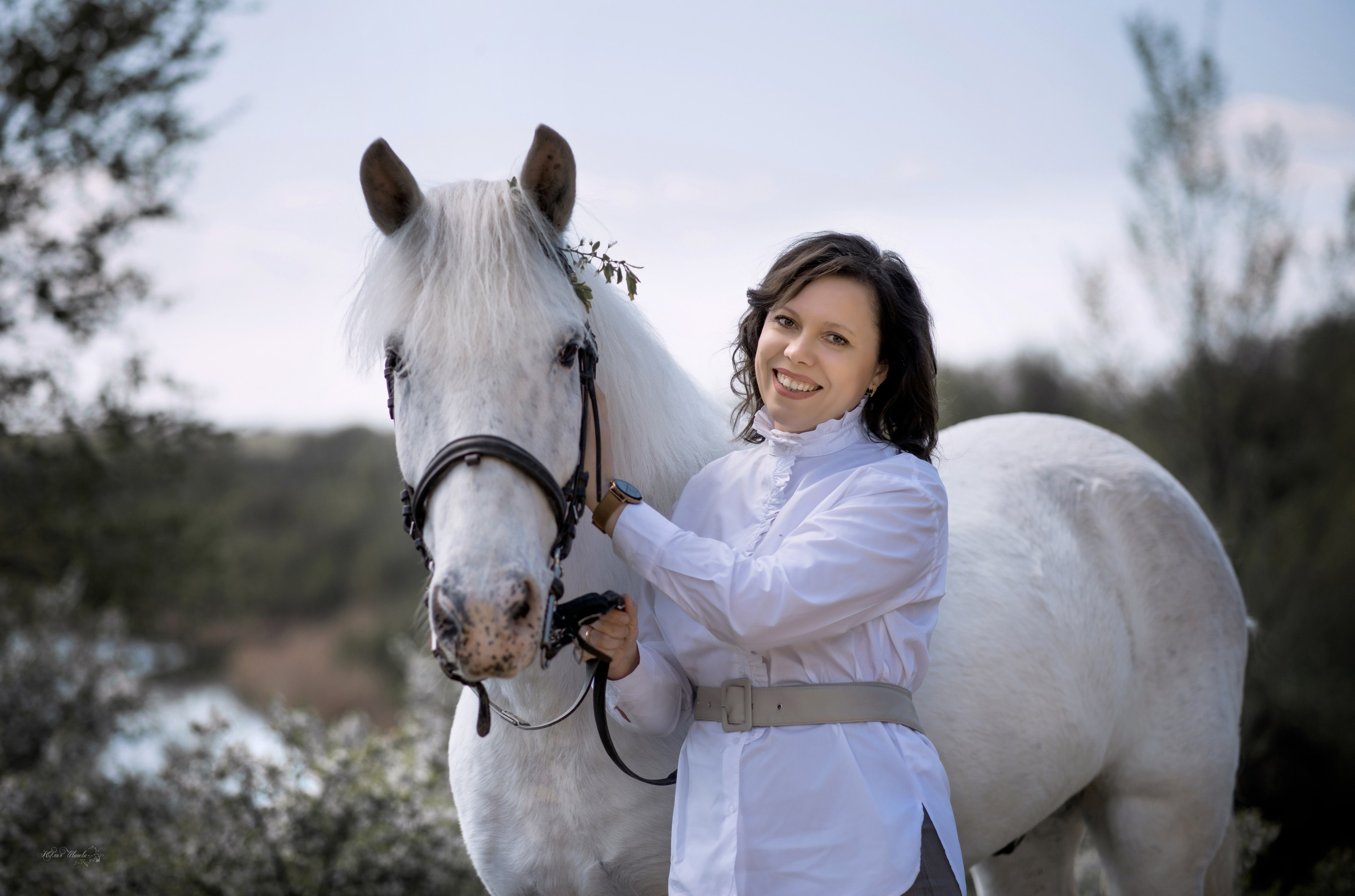 Семейная съемочка с Чингизом. Конный фотограф в Саратове Юлия Иванова