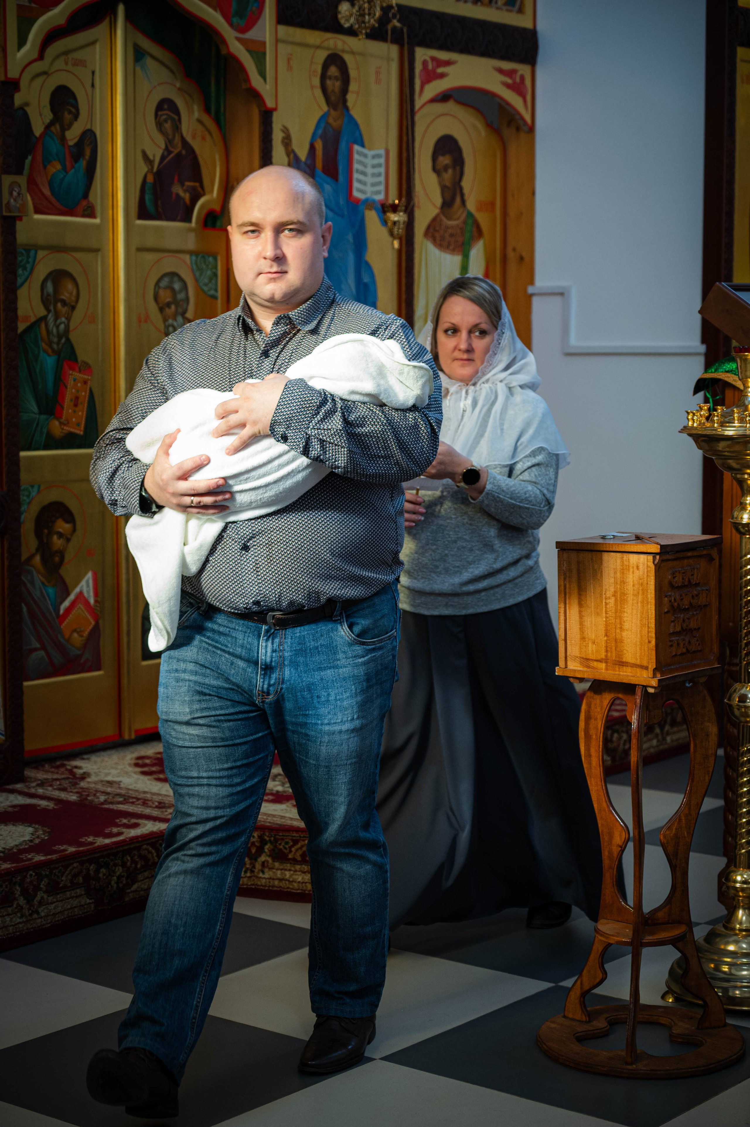 Крещение Дмитрий. Семейный и детский фотограф в Королеве, Москве и Московской области Строева Анастасия