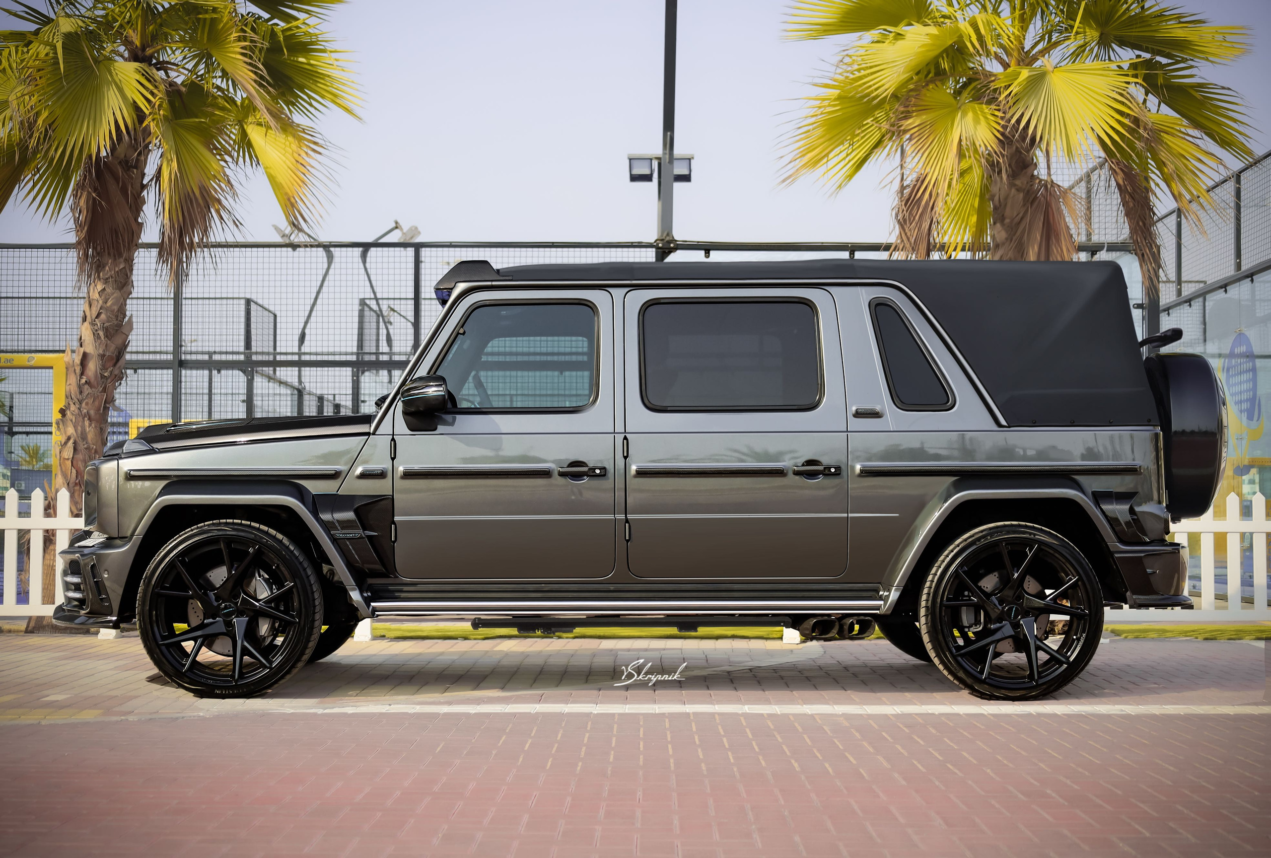 Mercedes G800 +500mm Landaulet. Design Yachts and Cars