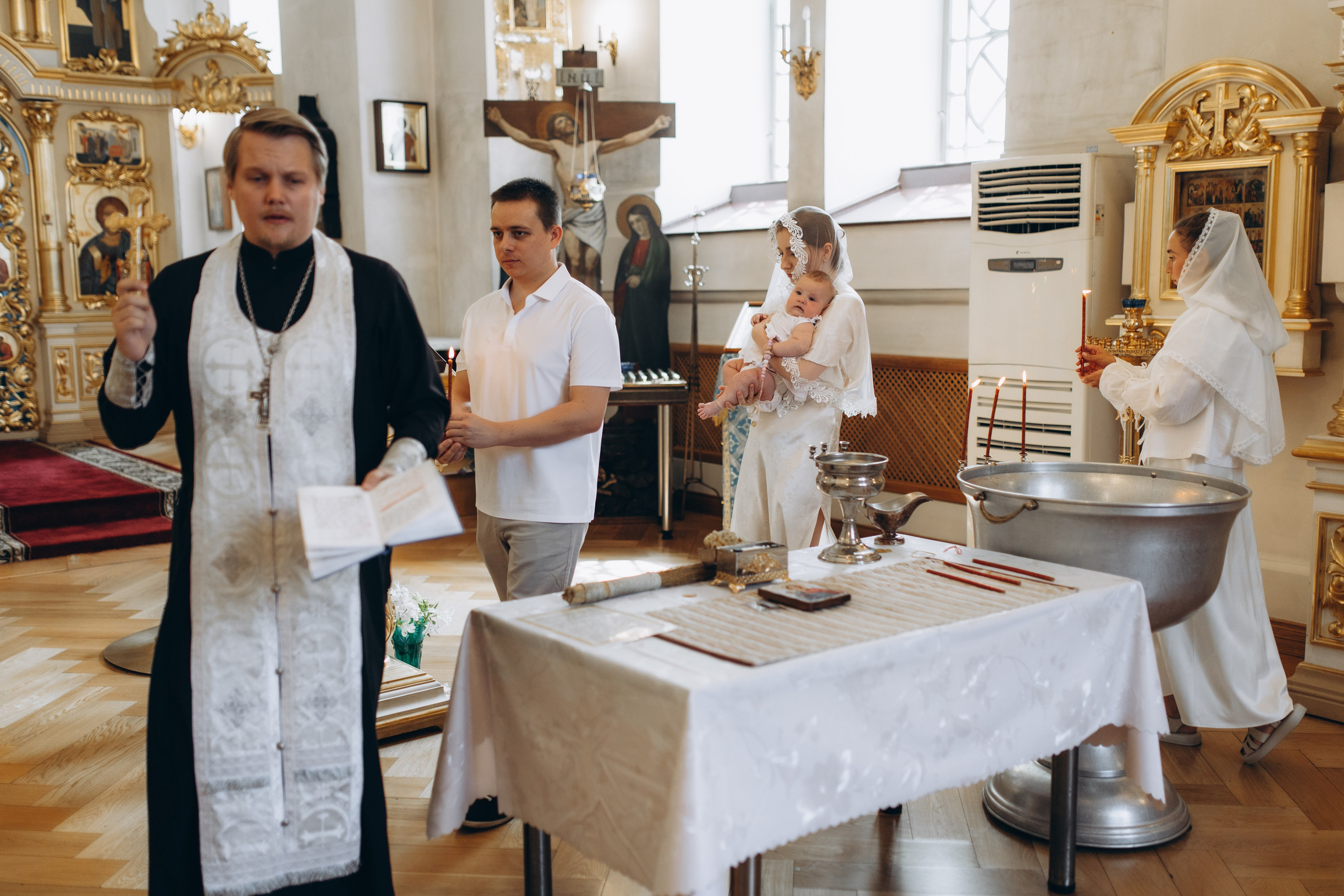 Крещение Марии. Семейный фотограф в Краснодаре Виктория Кокоулина