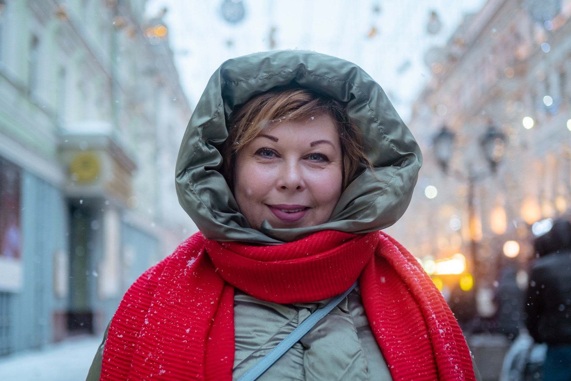 Юля с семьей в центре. Семейный фотограф Варвара Сорока в городе Москве