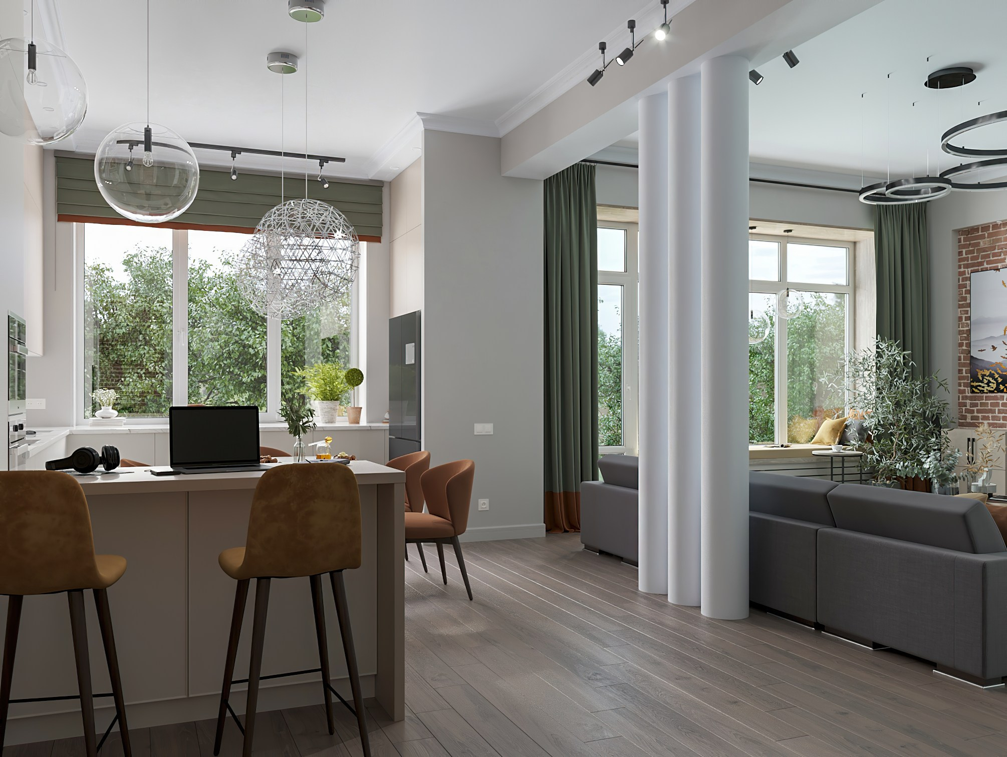 Услуги 3D визуализации интерьеров с опытом 7 лет. Быстрые сроки - получите первые черновики уже через 2 дня. Четкие цены под разный бюджет. 3D-визуализация интерьеров и мебели | Larionova.vis — для студий и дизайнеров