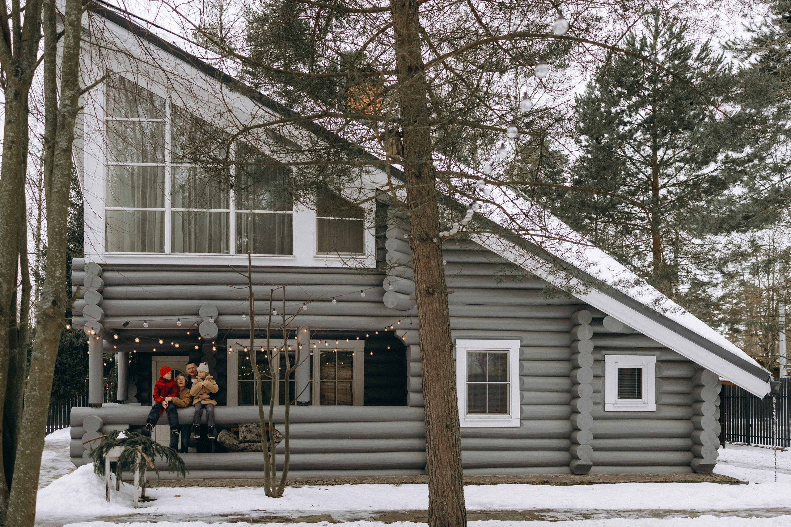 Федя, Лида, Леша, Катя. Главная