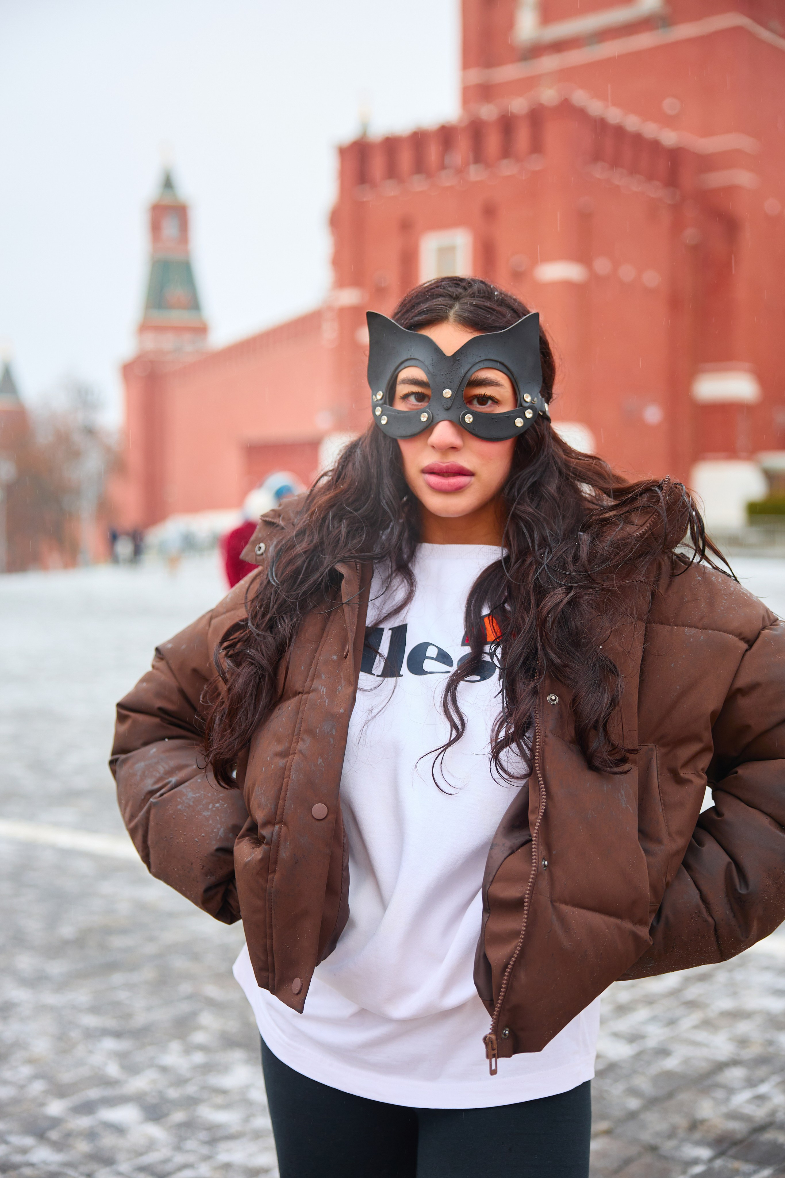 Зимняя уличная фотоессия. Фотограф Москва Карпова Евгения