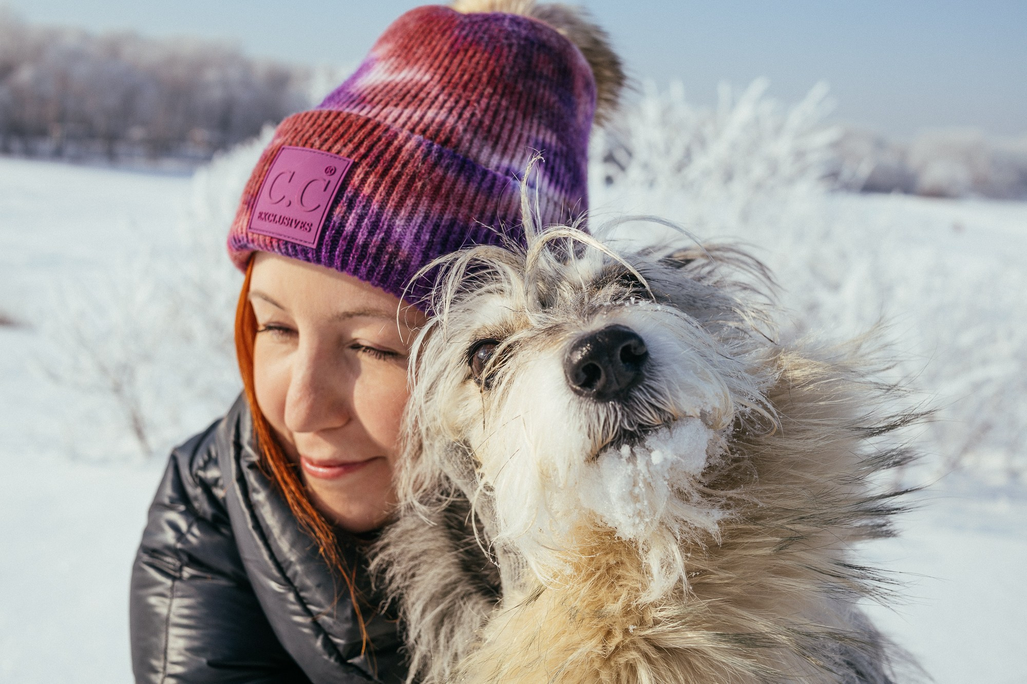 Оля и Молли. Фотограф в Новосибирске Евгений Маслов