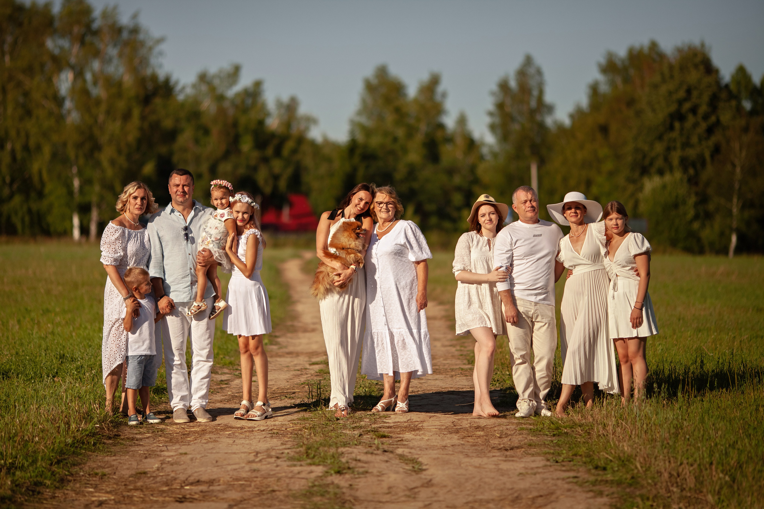 Семейная фотосессия. Фотограф Ольга Безобразова Завидово Москва Тверь
