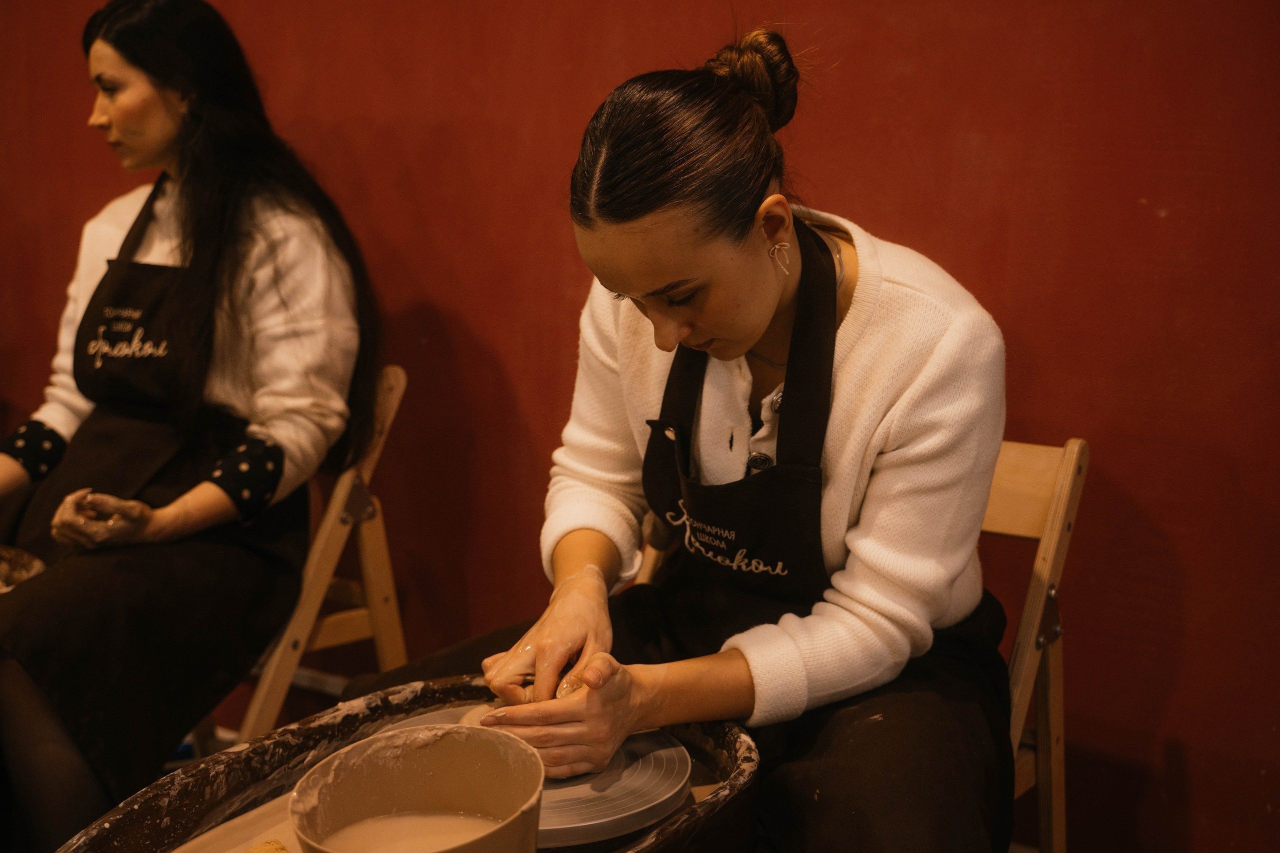 День рождения в гончарной мастерской. Свадебный, семейный фотограф в Рязани Лена Брант