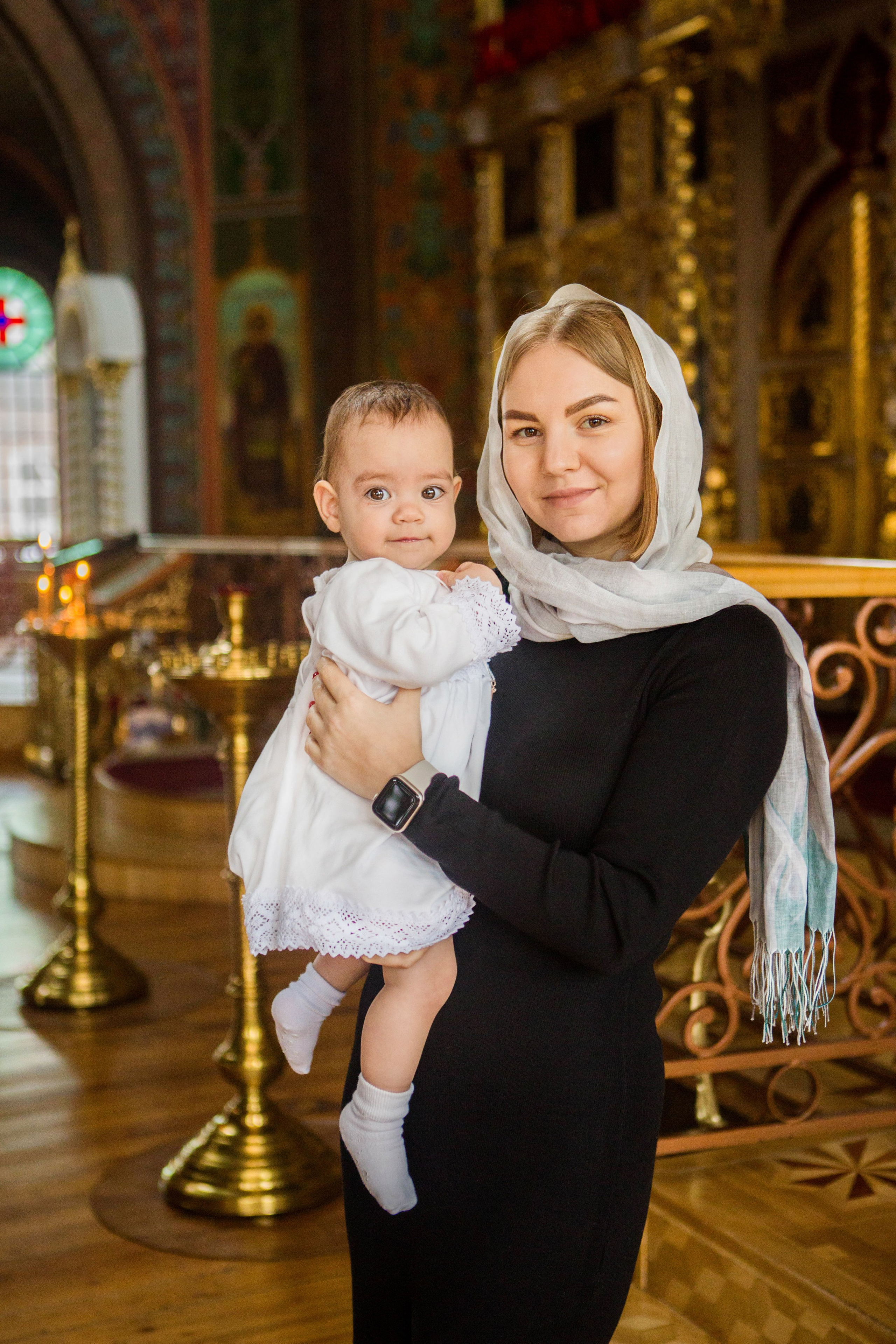 Крещение Елизаветы. Свято-Троицкий Собор. Свадебный семейный и детский фотограф в Краснодаре Карина Федоровская