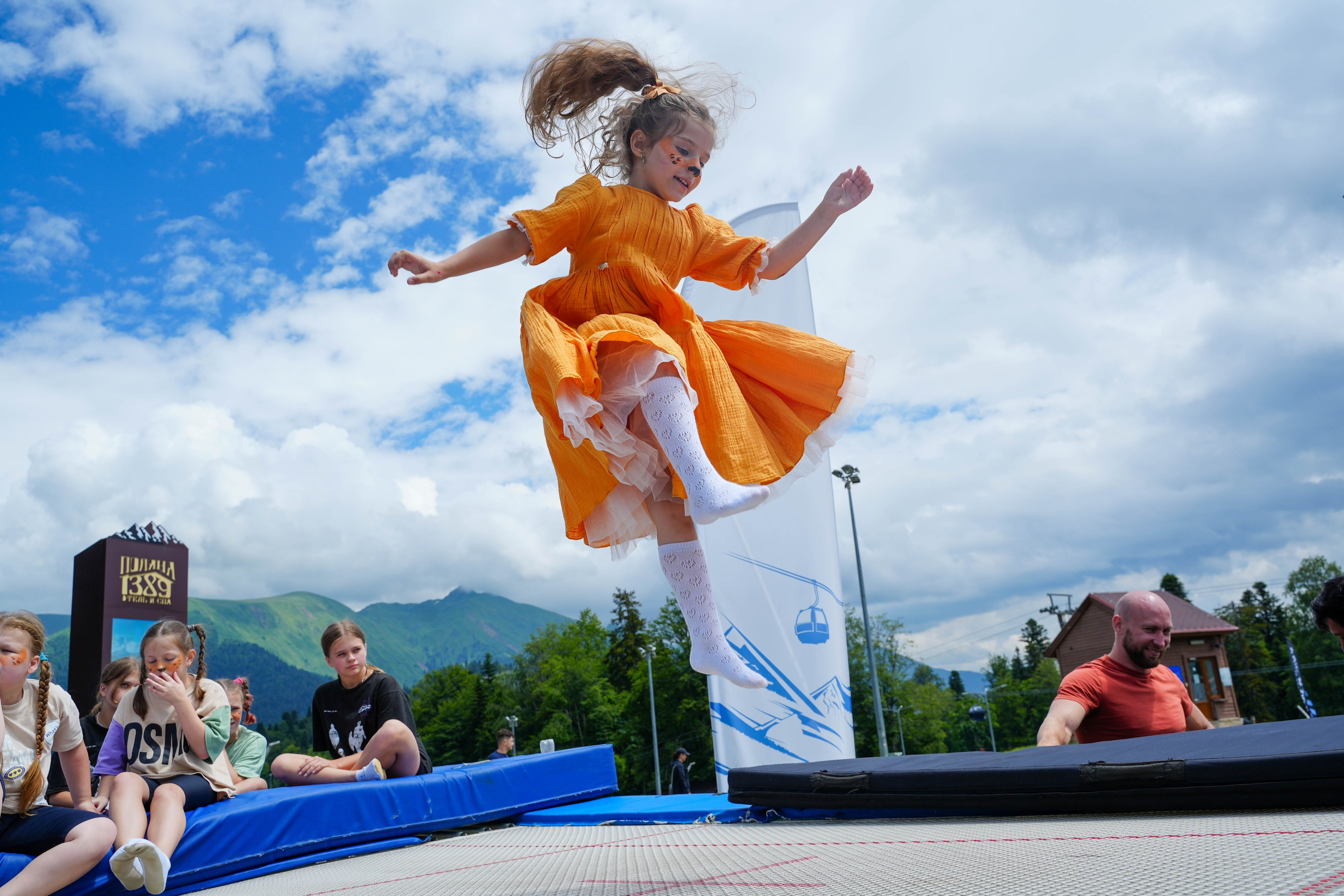 День леопарда на курорте Газпром Поляна. Репортажный фотограф в Красной Поляне и Сочи Павлюченко Екатерина
