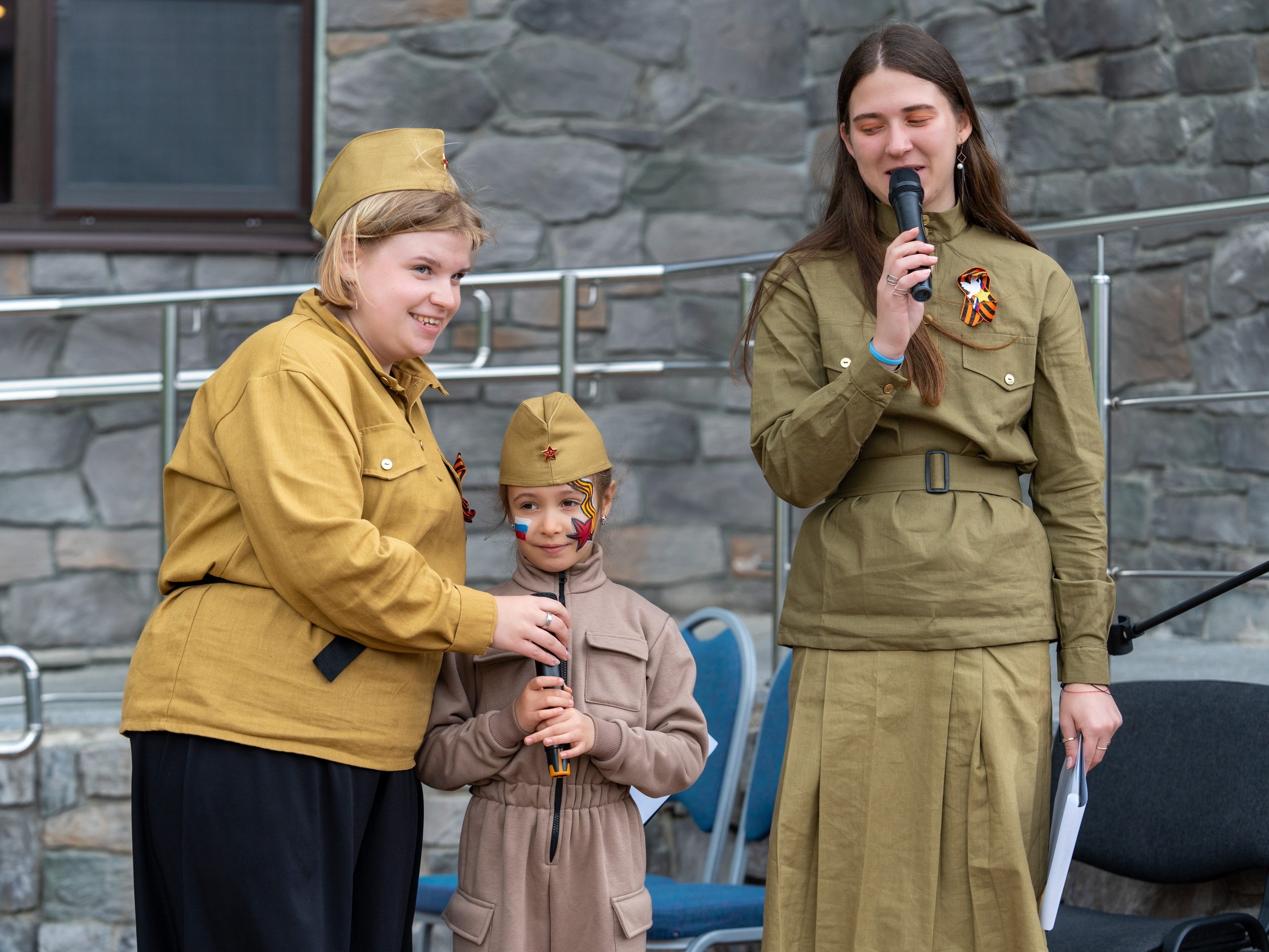 Шествие бессмертного полка 9 мая 2024 Rosa Springs. Репортажный фотограф в Красной Поляне и Сочи Павлюченко Екатерина