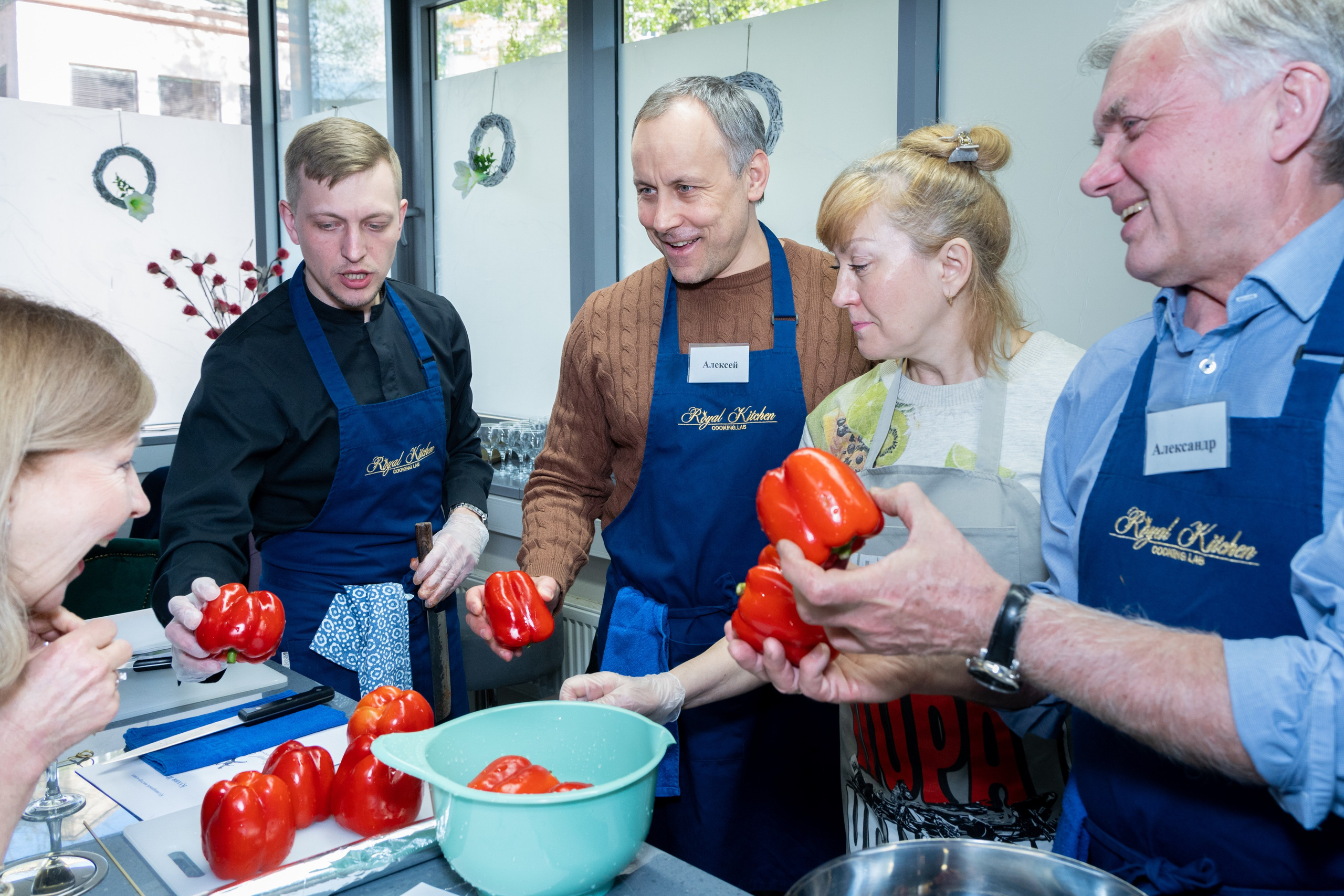 Юбилей Натальи. Кулинарная студия. Репортажный и интерьерный фотограф Александра Солдатова