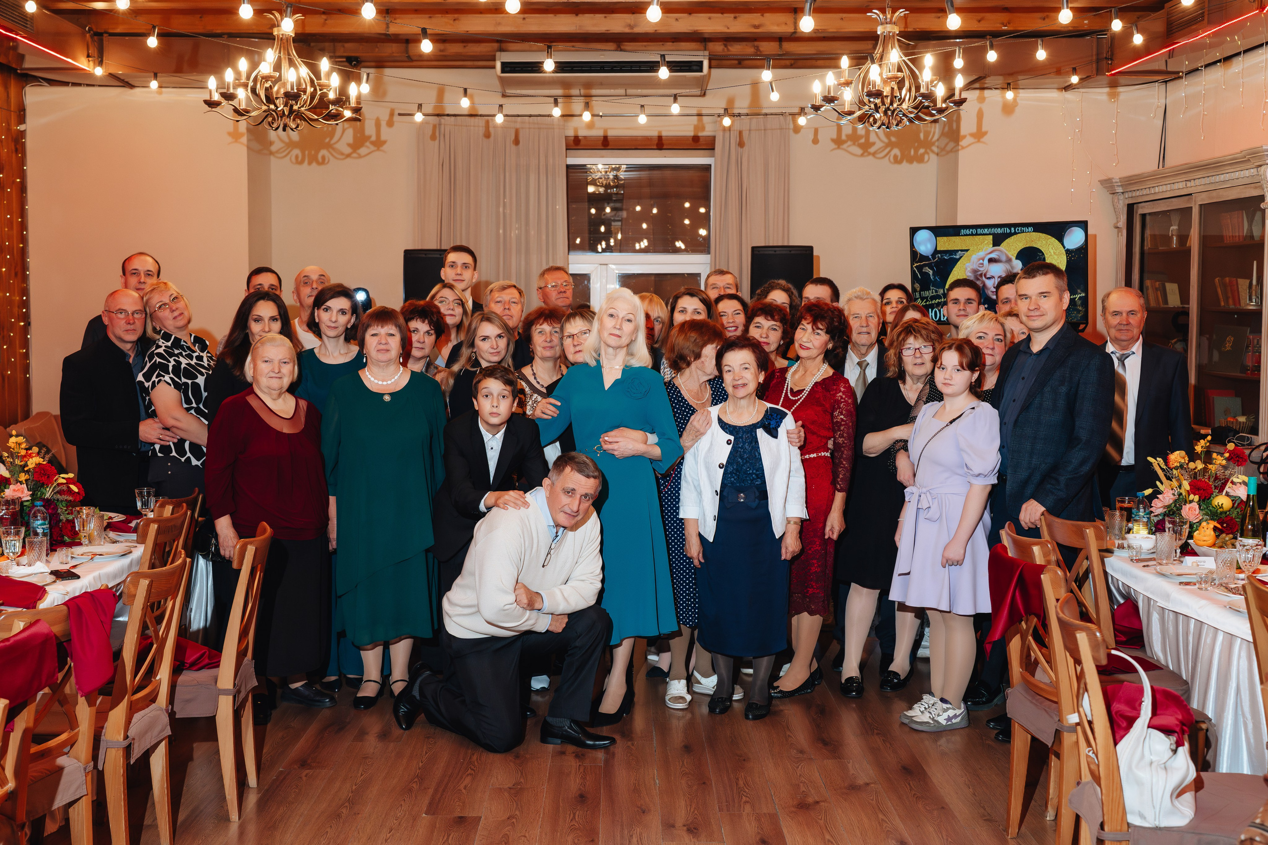 Фотосъёмка юбилея в СПб