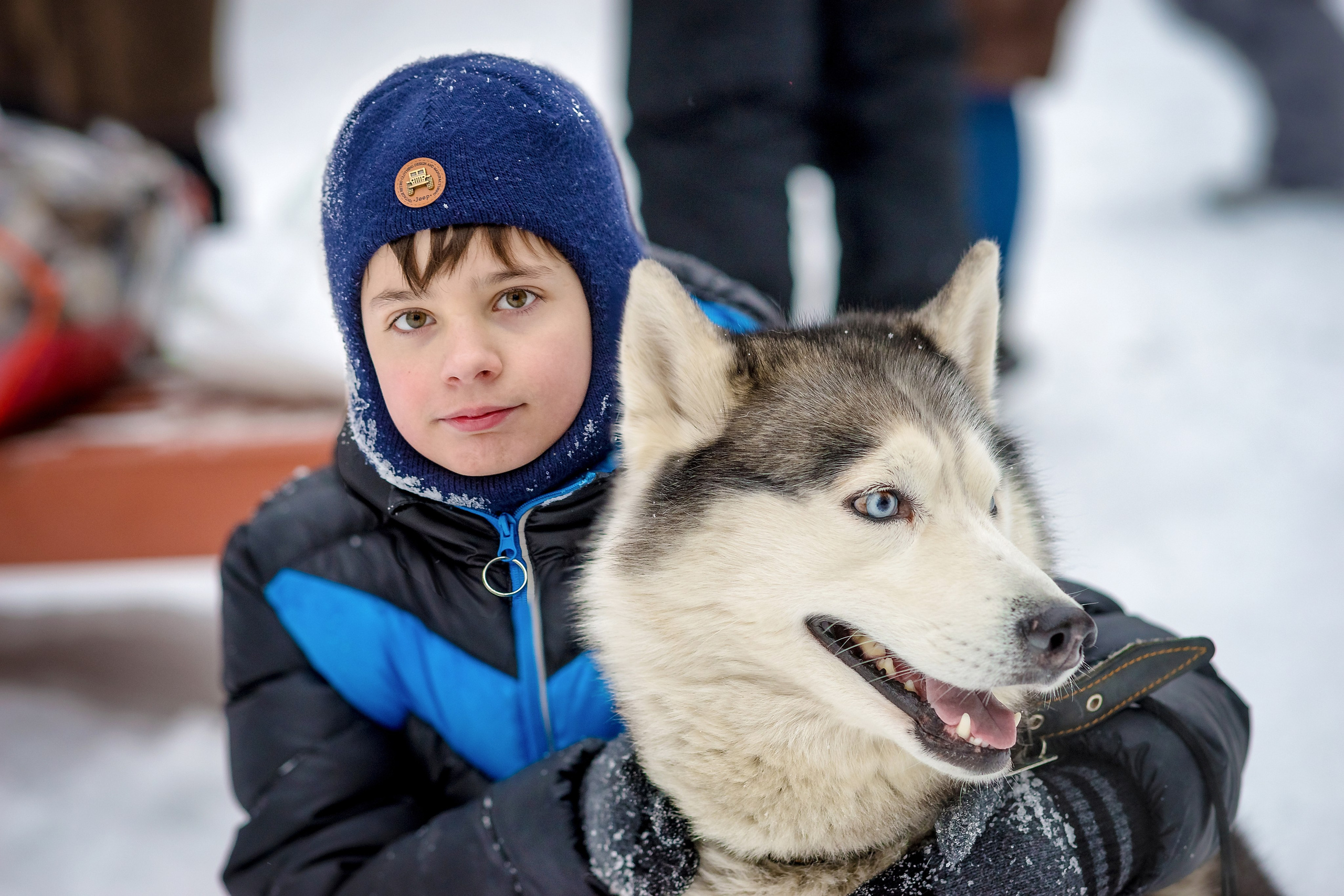 Семейная фотосессия зимой. Фотограф Владимир Артамонов