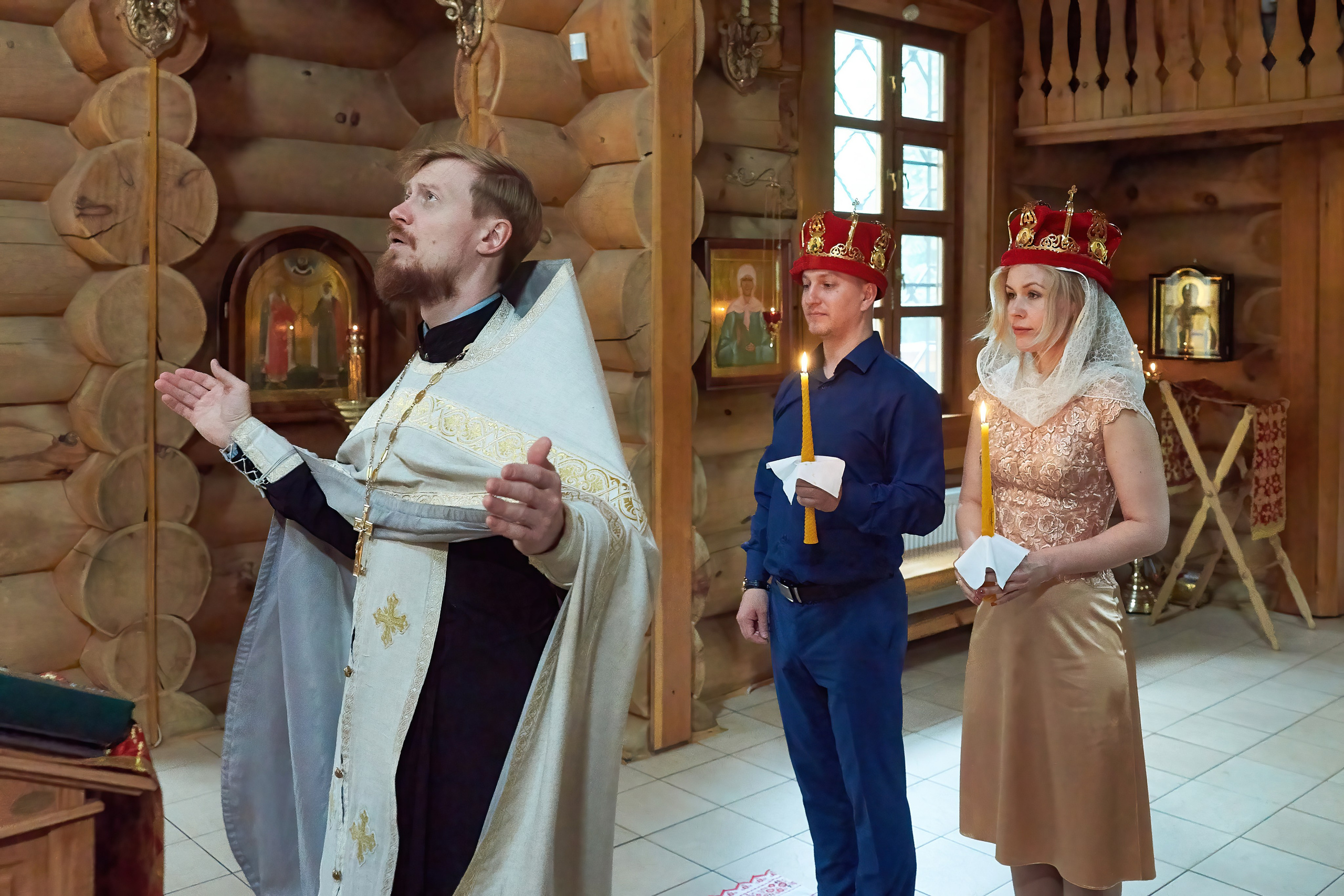 Венчание в Неопалимовской церкви. Балашиха