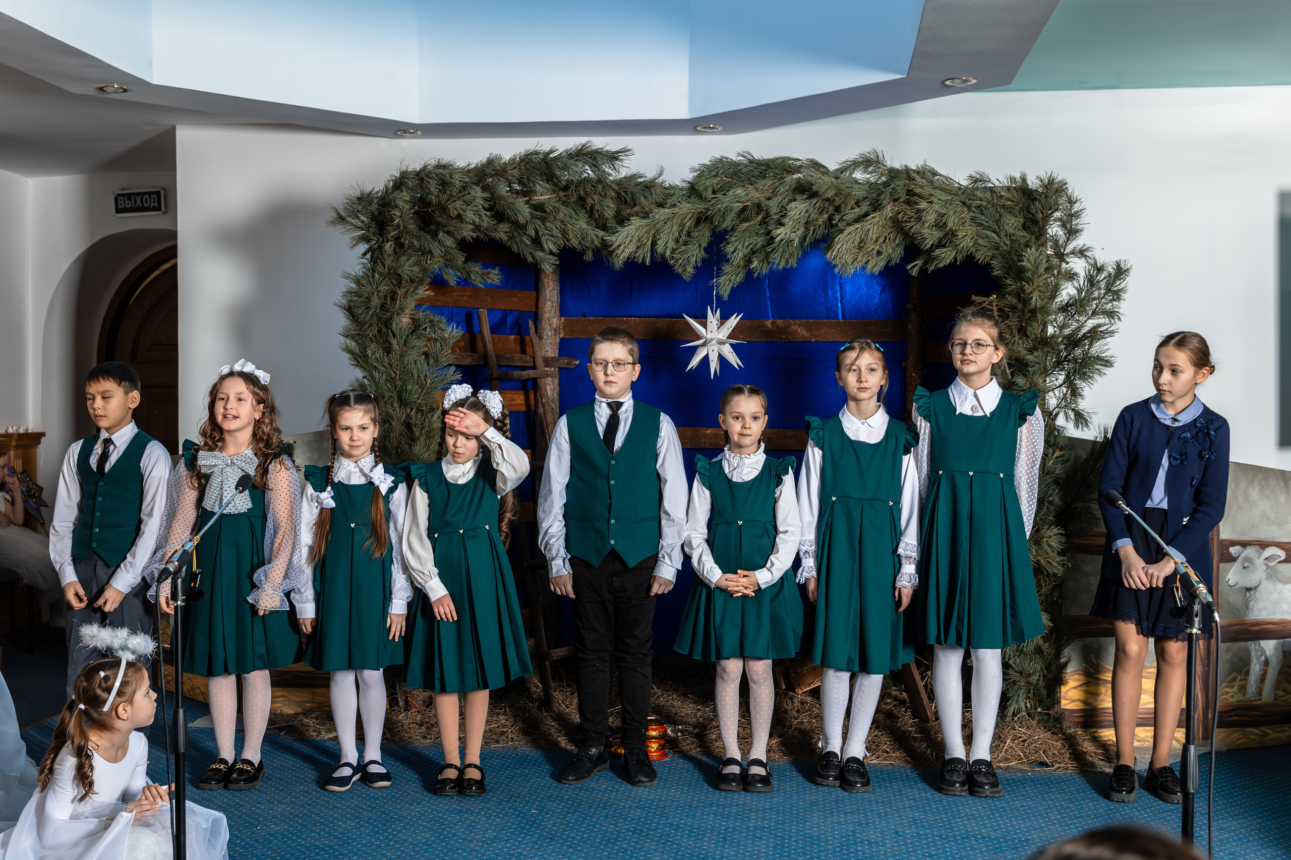 Рождество Воскресная школа 2025. Фотограф Таинств Крещение и Венчания г. Магадан Власова Ульяна