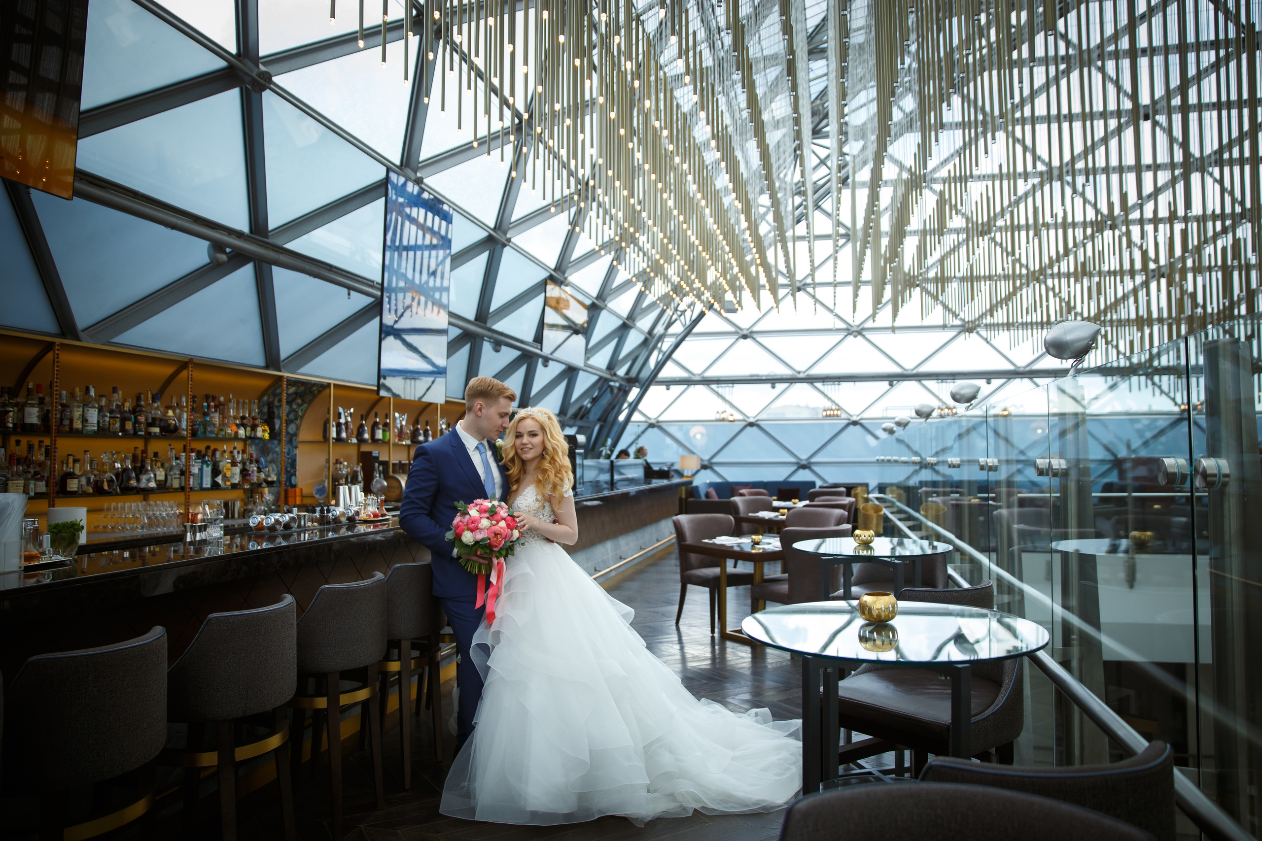 Свадебная фотосессия в Ritz-Carlton