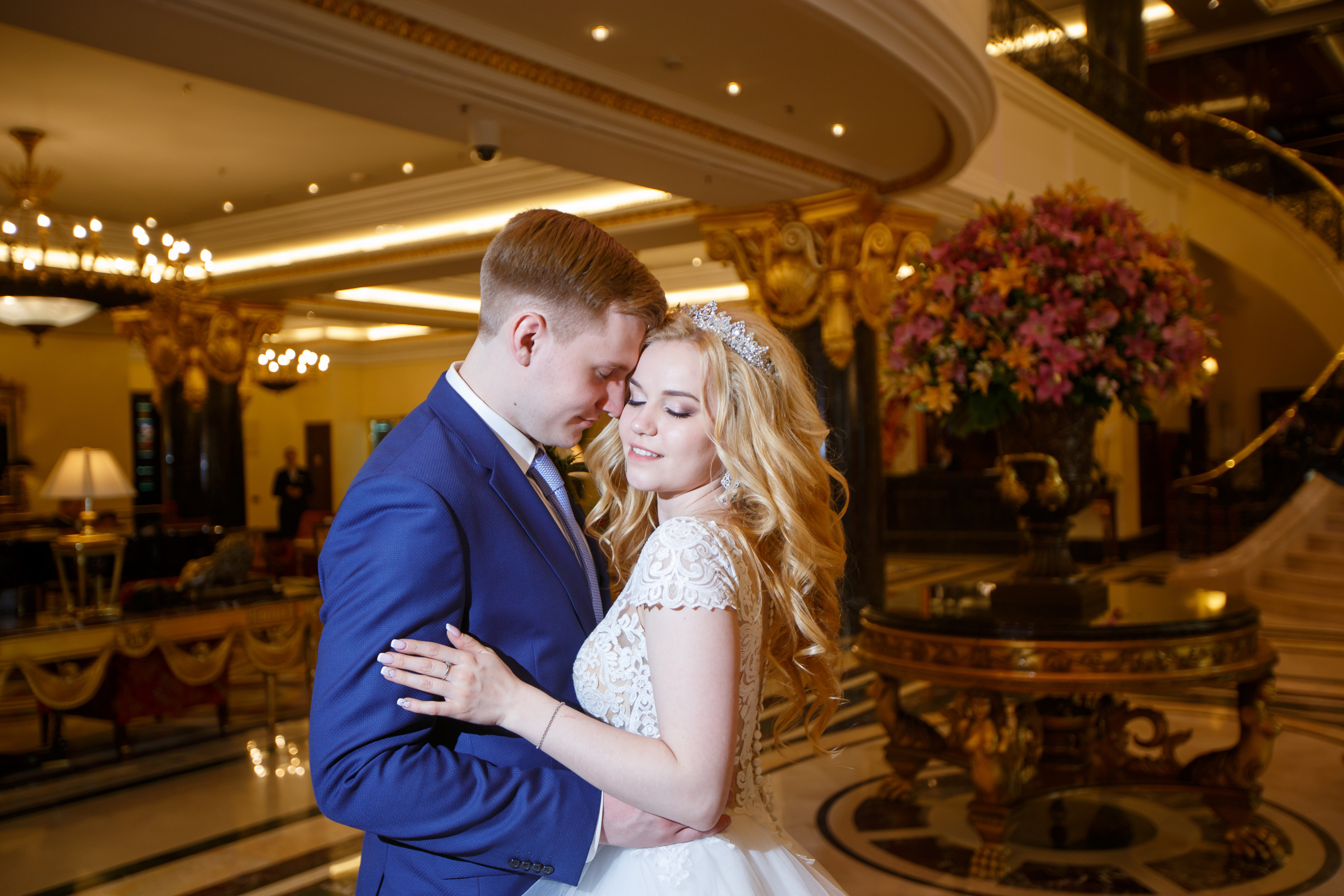 Свадебная фотосессия в Ritz-Carlton