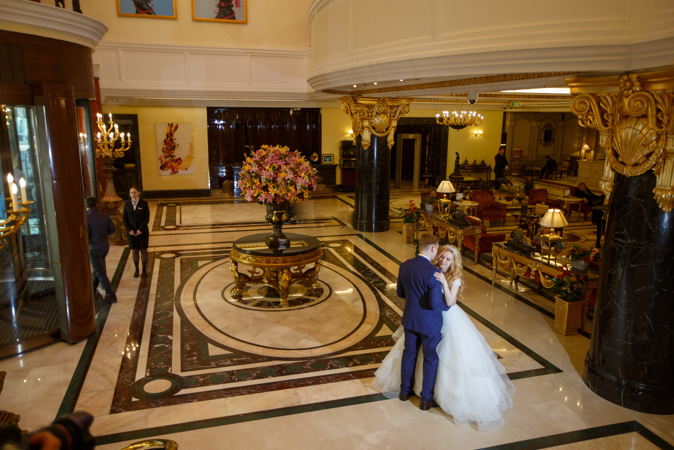 Свадебная фотосессия в Ritz-Carlton