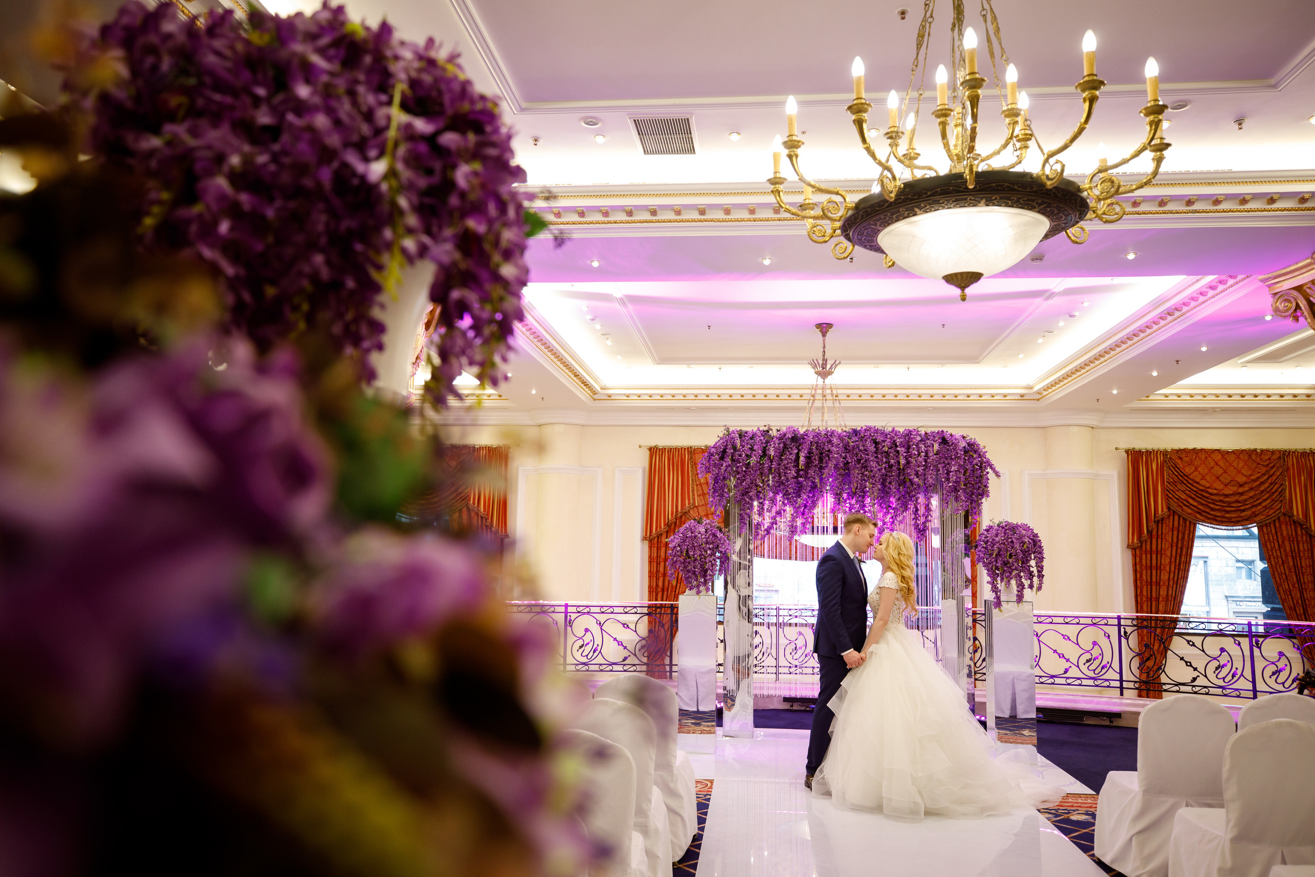 Свадебная фотосессия в Ritz-Carlton