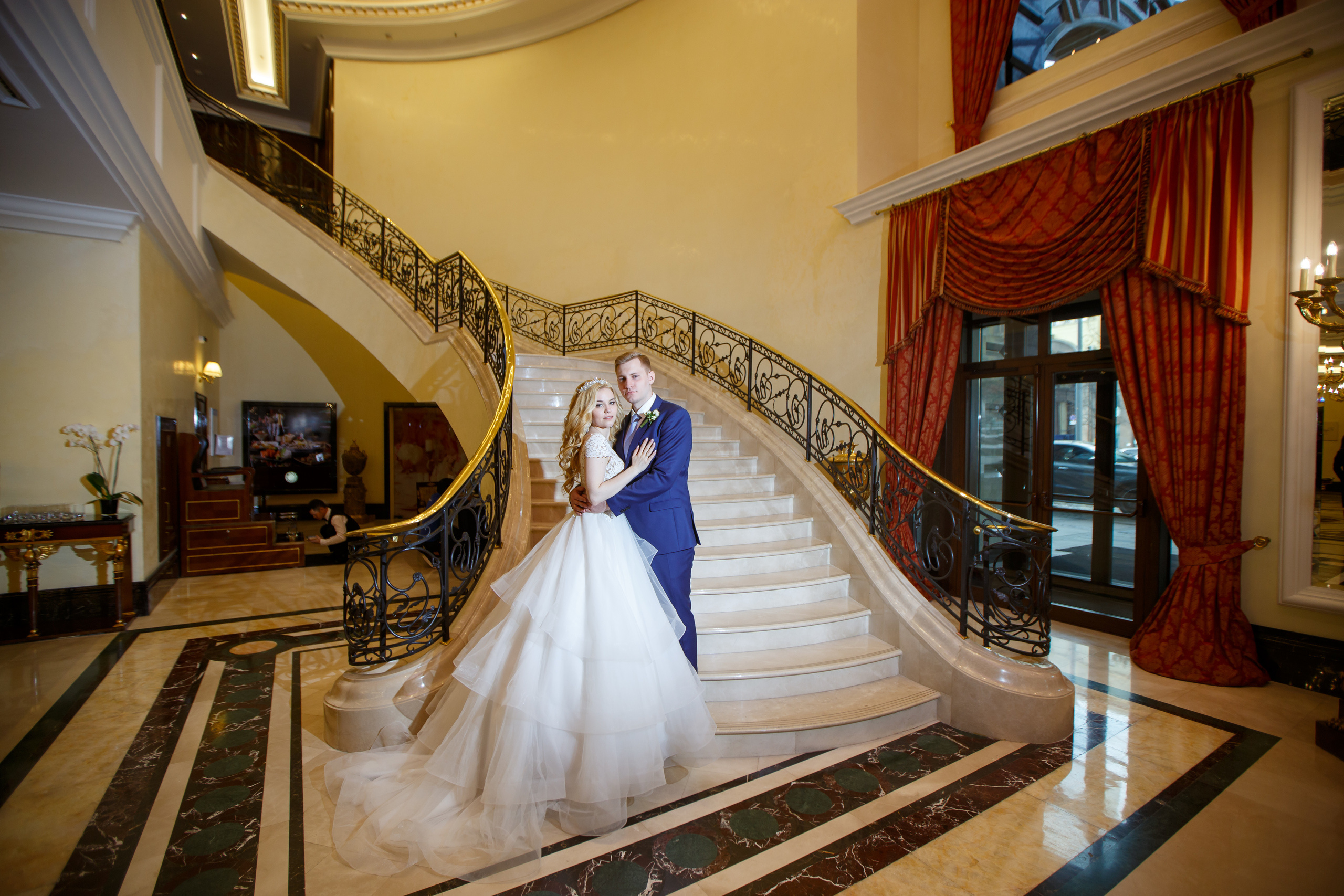 Свадебная фотосессия в Ritz-Carlton