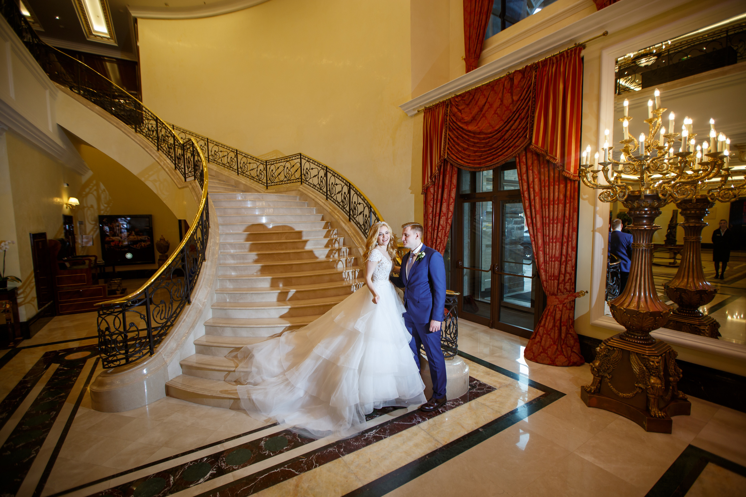 Свадебная фотосессия в Ritz-Carlton