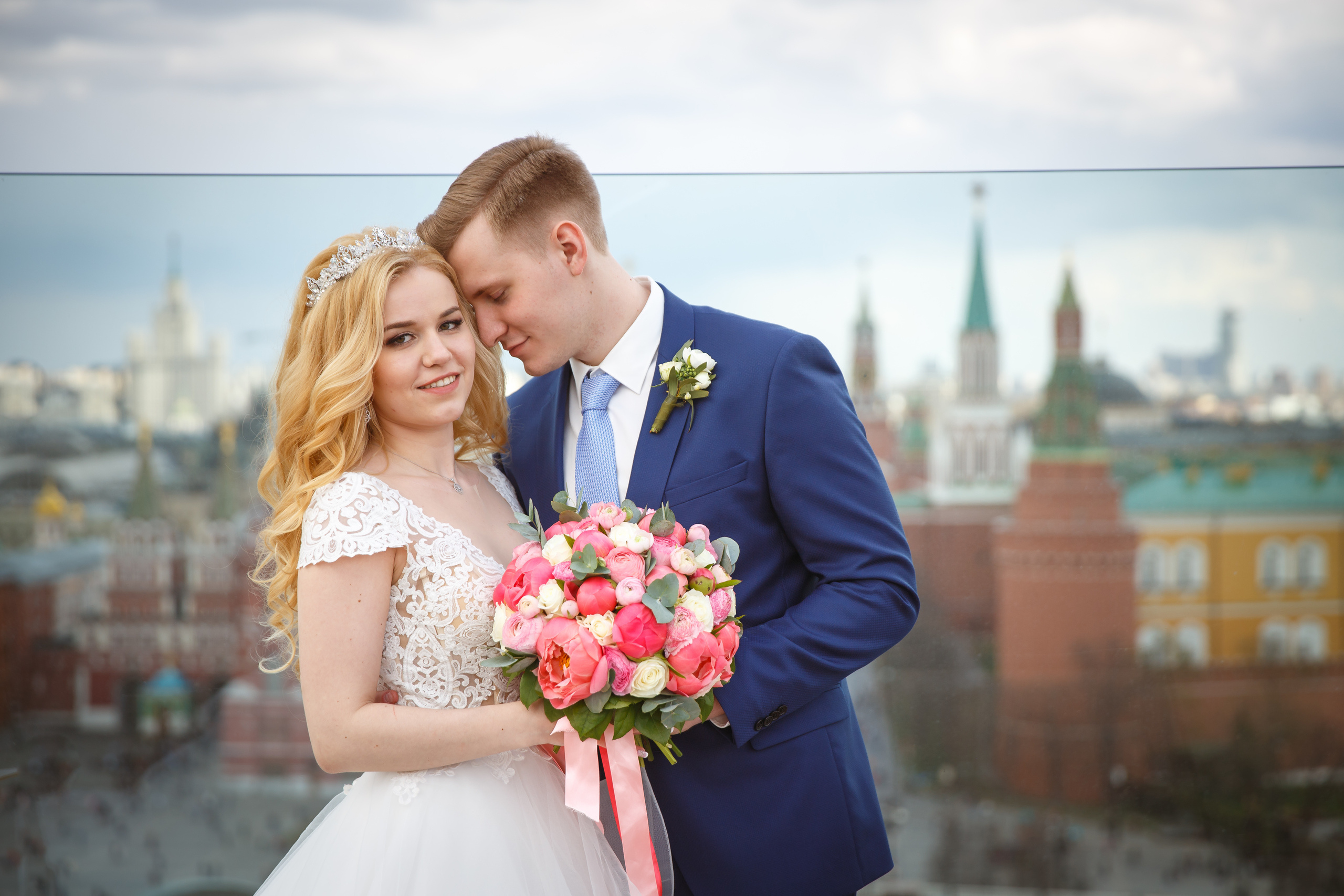 Свадебная фотосессия в Ritz-Carlton