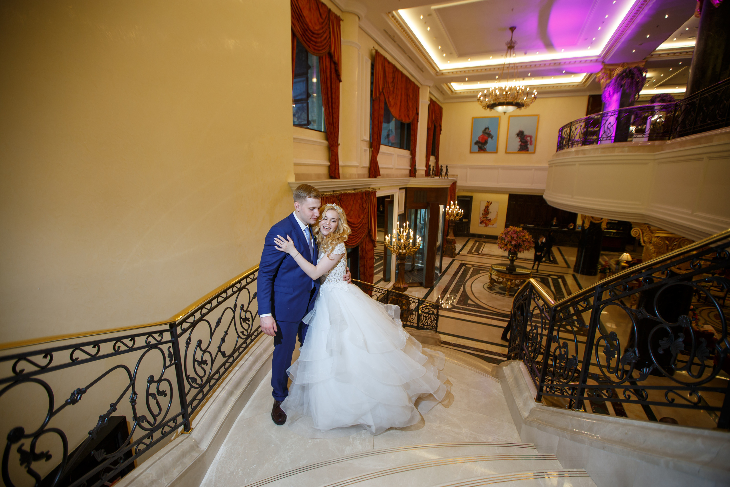 Свадебная фотосессия в Ritz-Carlton