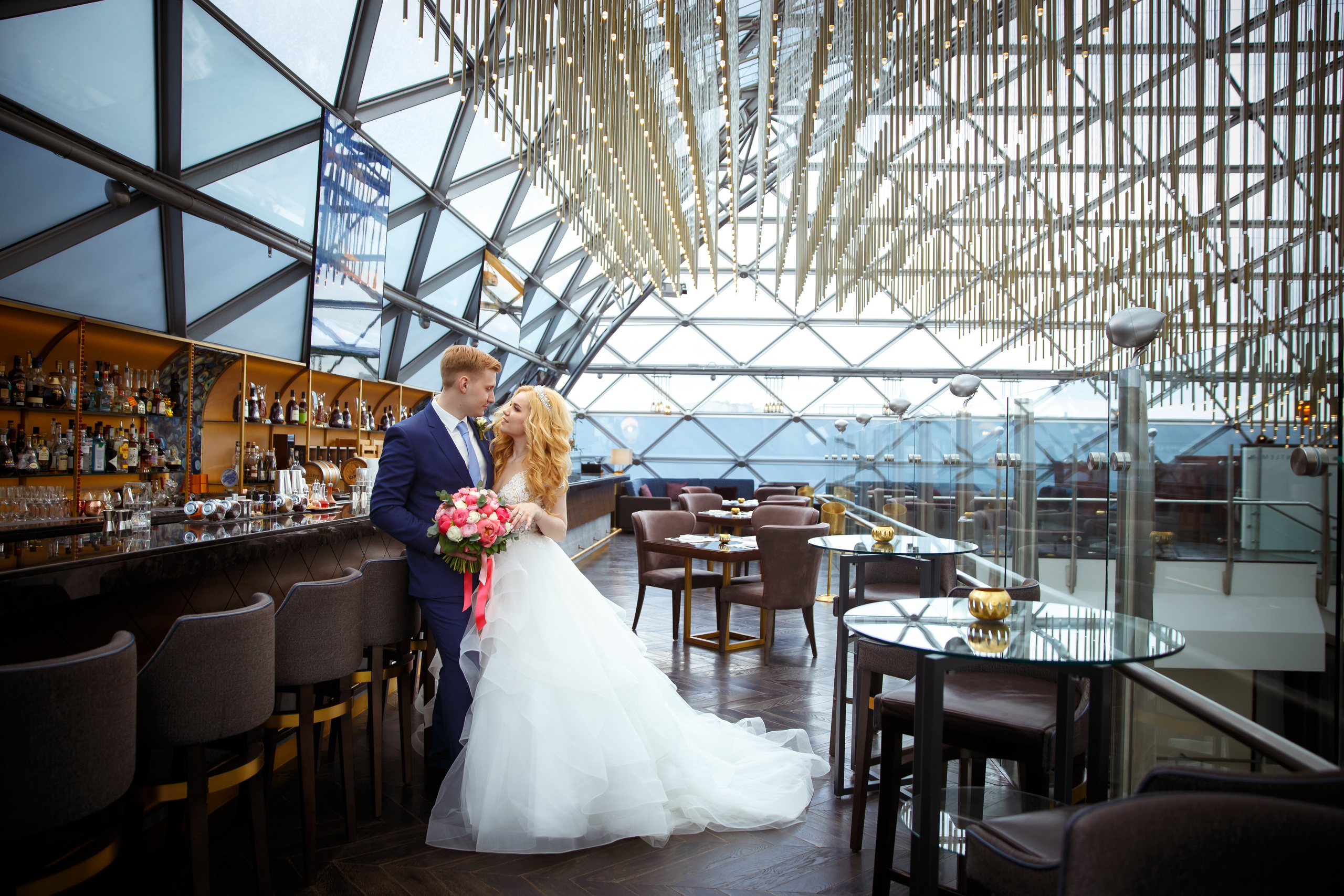 Свадебная фотосессия в Ritz-Carlton