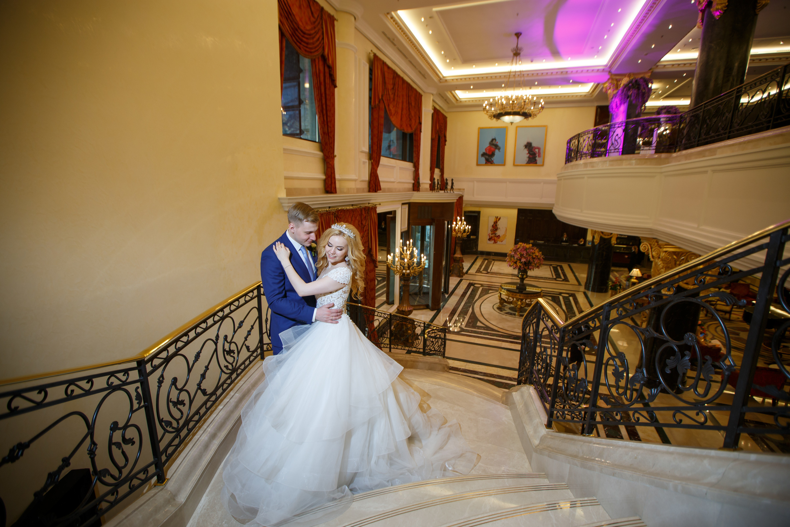 Свадебная фотосессия в Ritz-Carlton