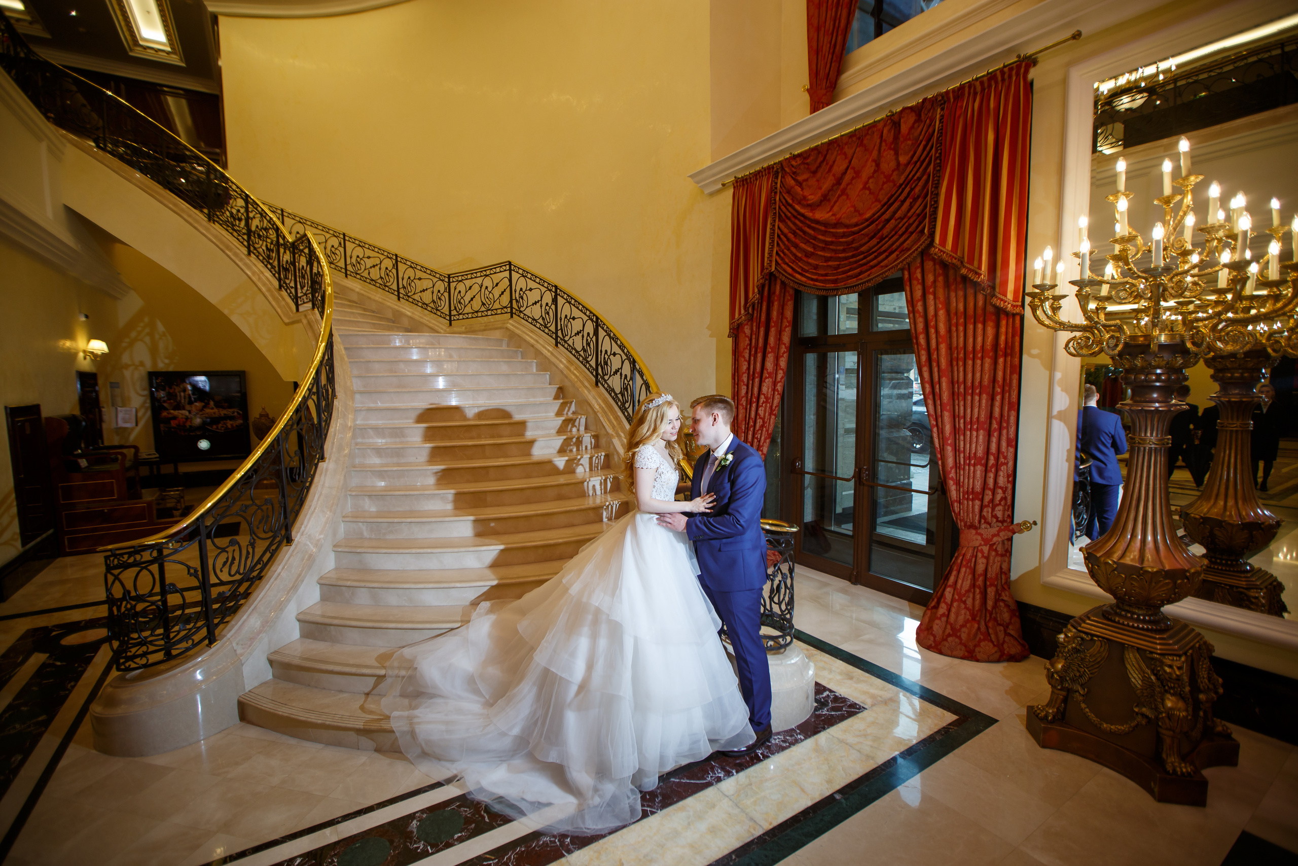 Свадебная фотосессия в Ritz-Carlton