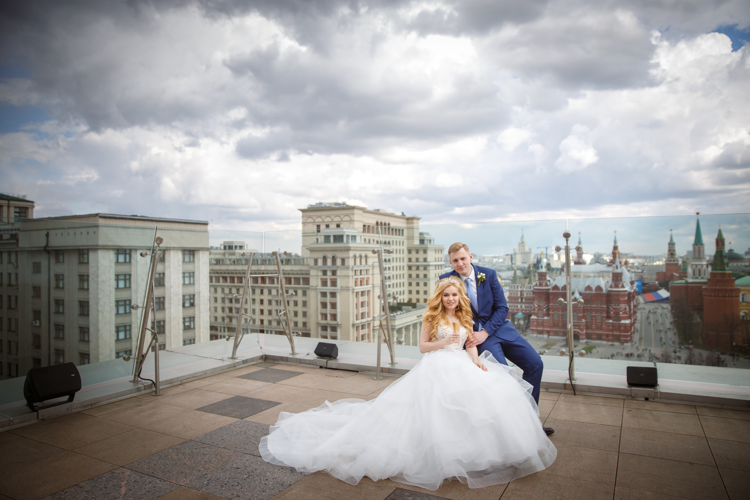 Свадебная фотосессия в Ritz-Carlton