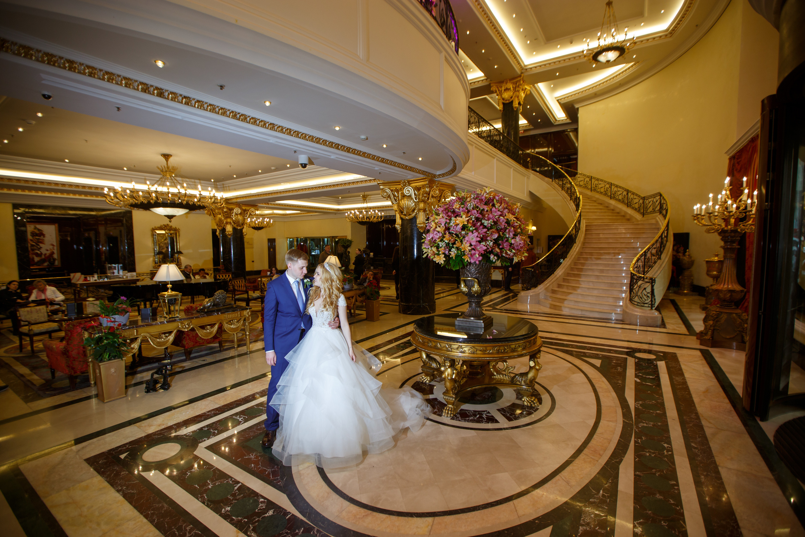 Свадебная фотосессия в Ritz-Carlton