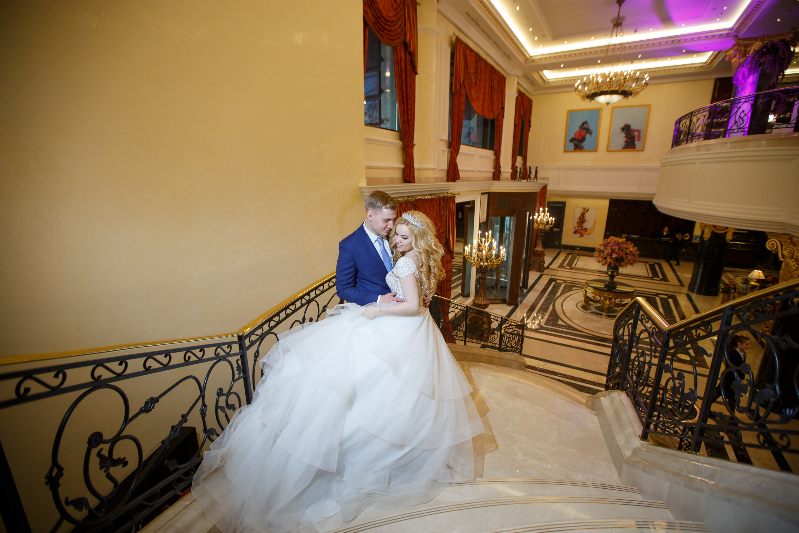 Свадебная фотосессия в Ritz-Carlton