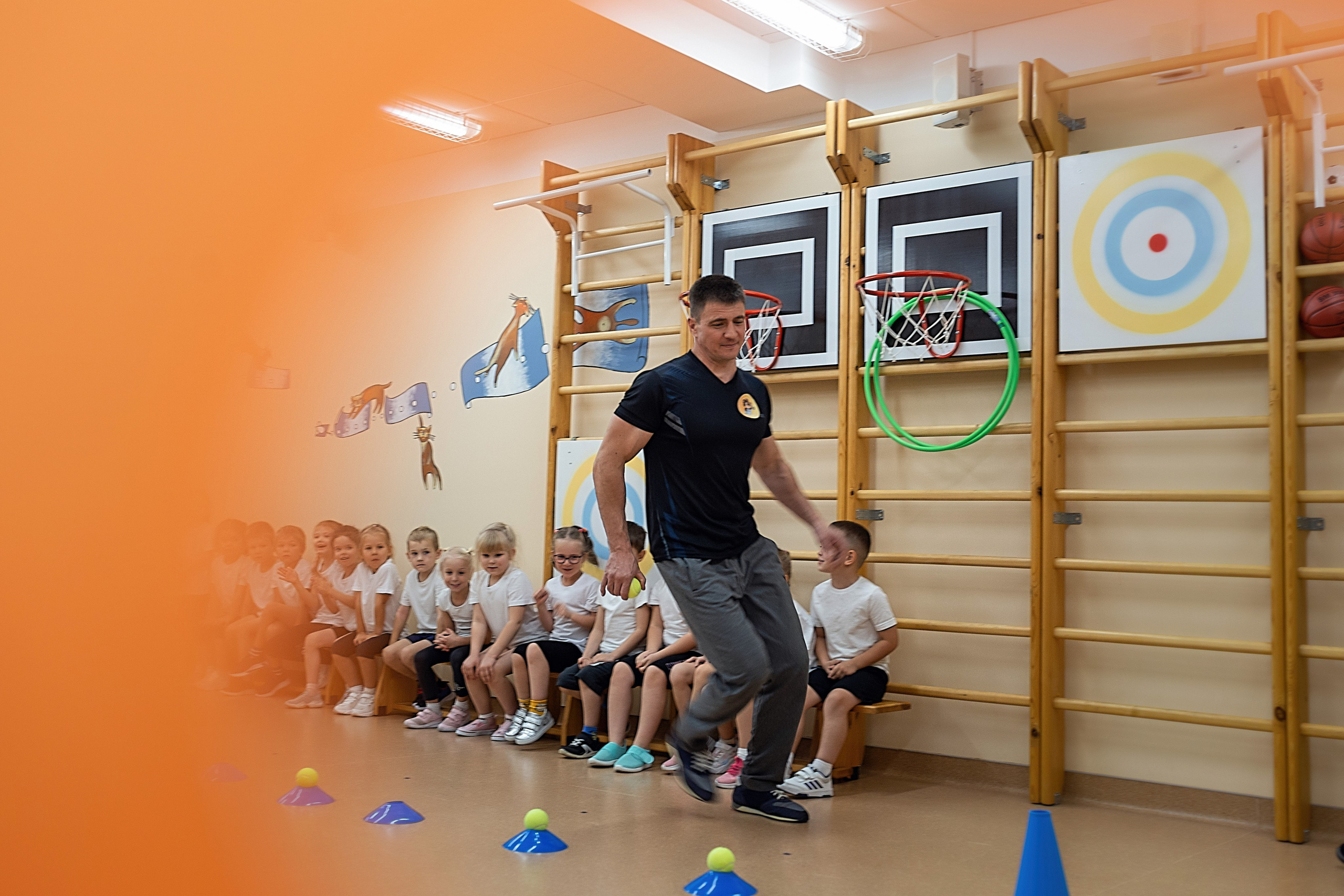 День пап в детском саду_2024. Семейный фотограф в Санкт-Петербурге