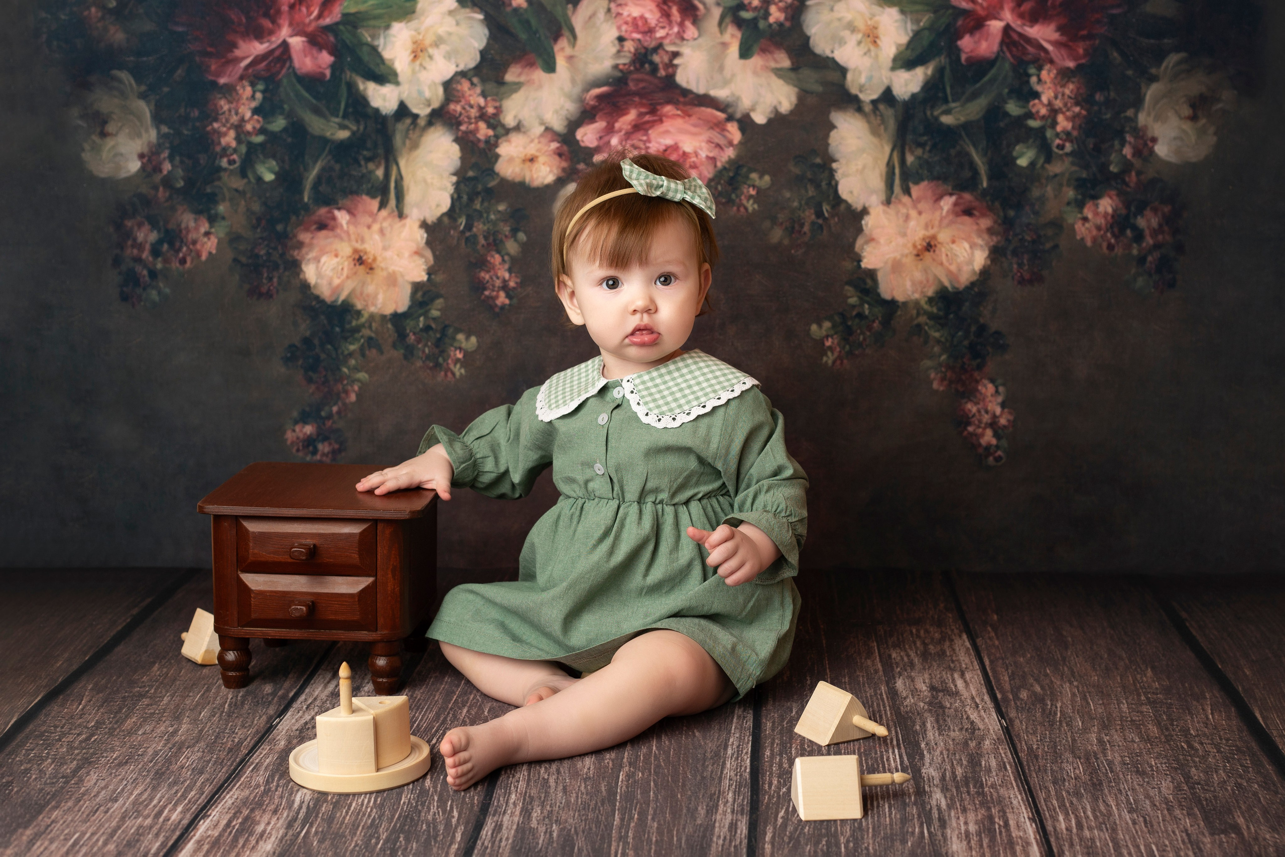 Проект «Годовасие» (12 месяцев). Фотограф новорожденных и детский фотограф в Радужном Васильева Елена