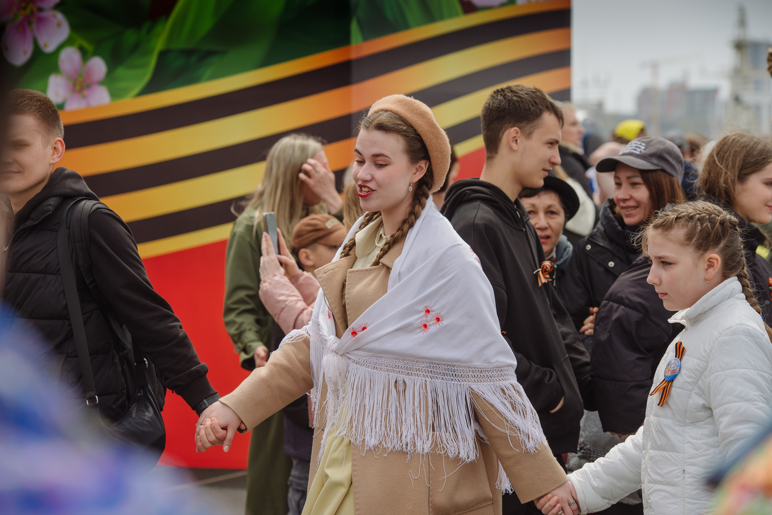 9 мая Центральная плащадь. Фотограф Мария Каюрова