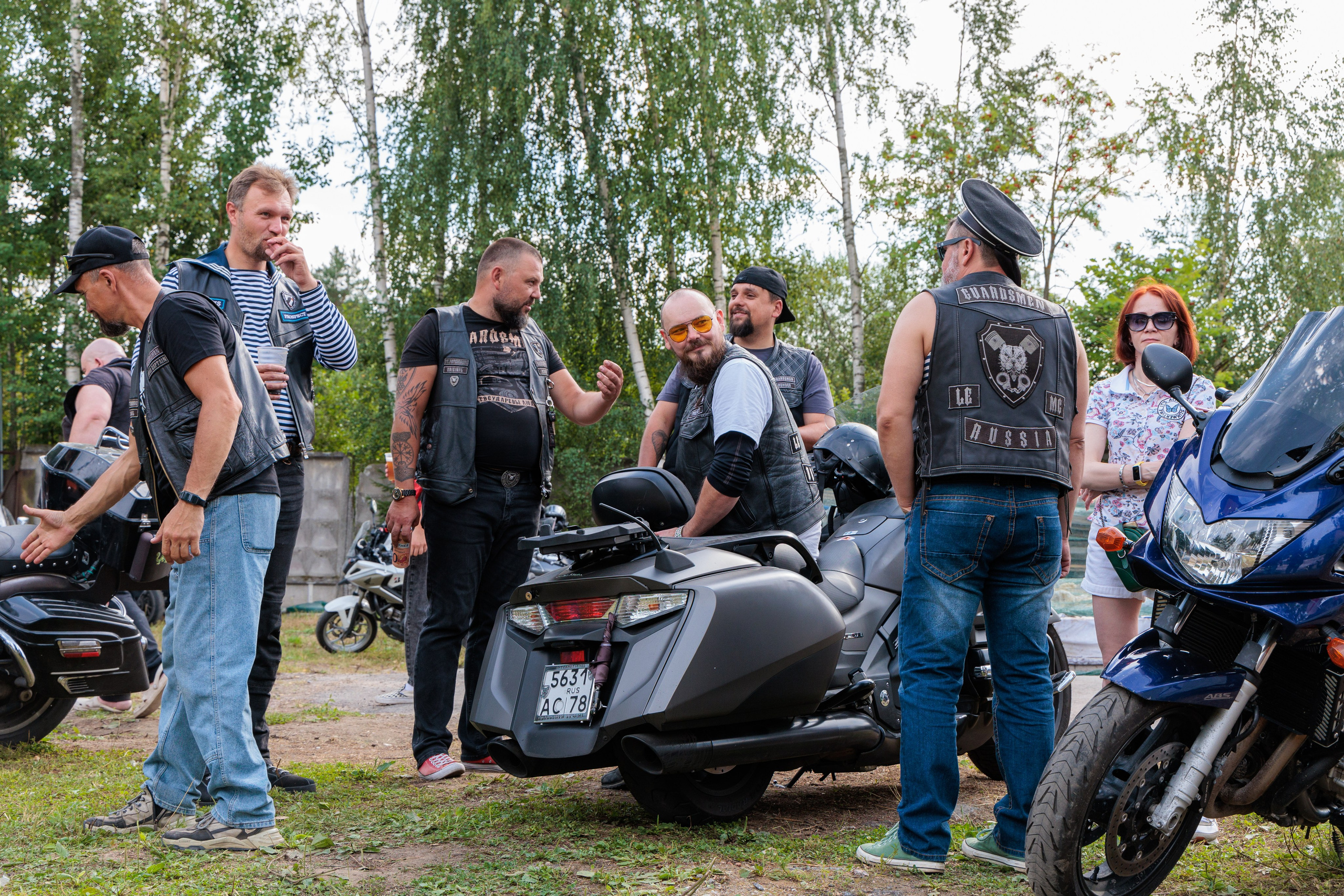 День ВМФ с мотоклубом 28.08.24. Репортажный фотограф Санкт-Петербург | Роман Карбышев