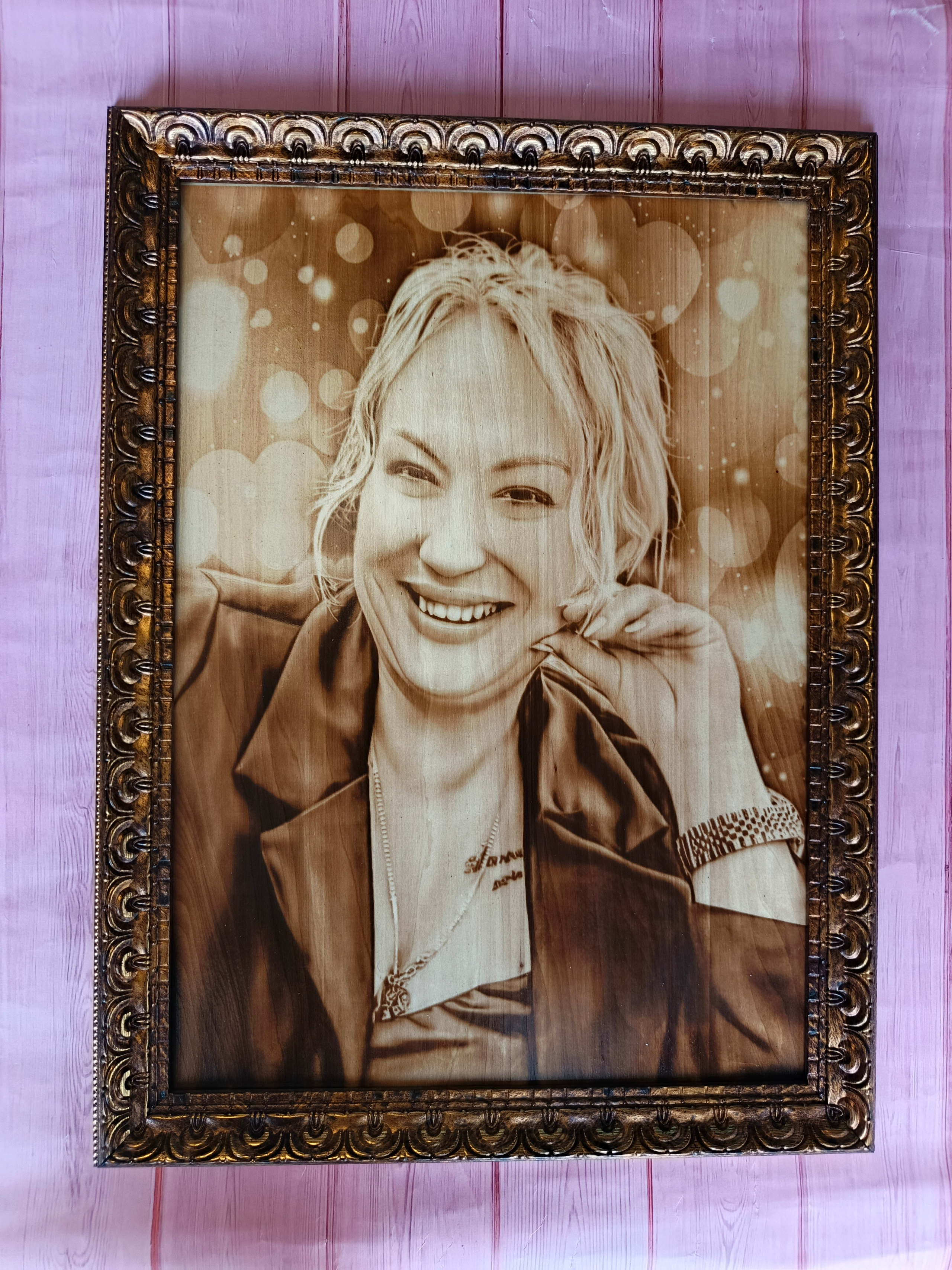 Портреты. Выжигания картин и портретов по фото