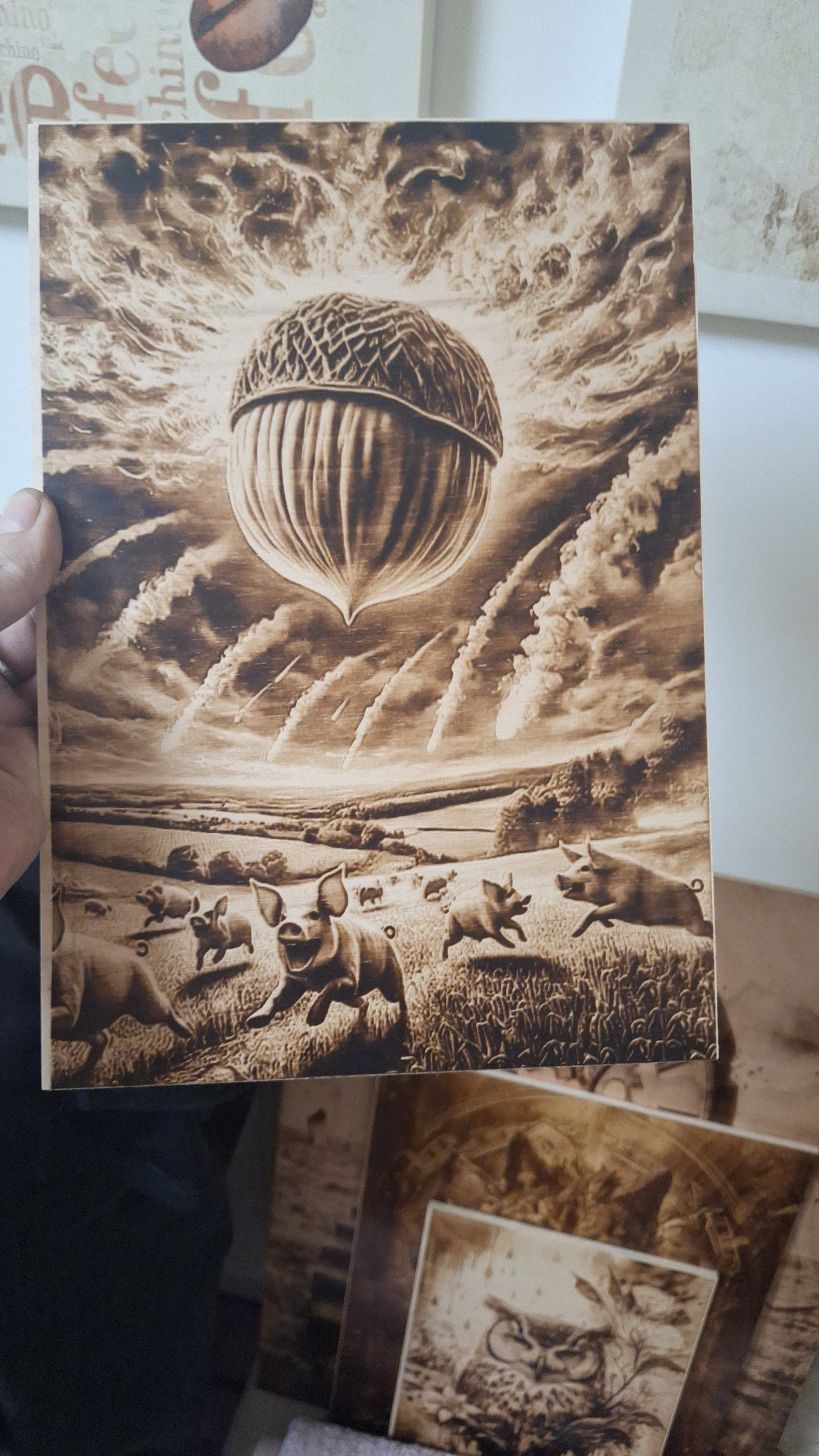 РАЗНОЕ. Выжигания картин и портретов по фото