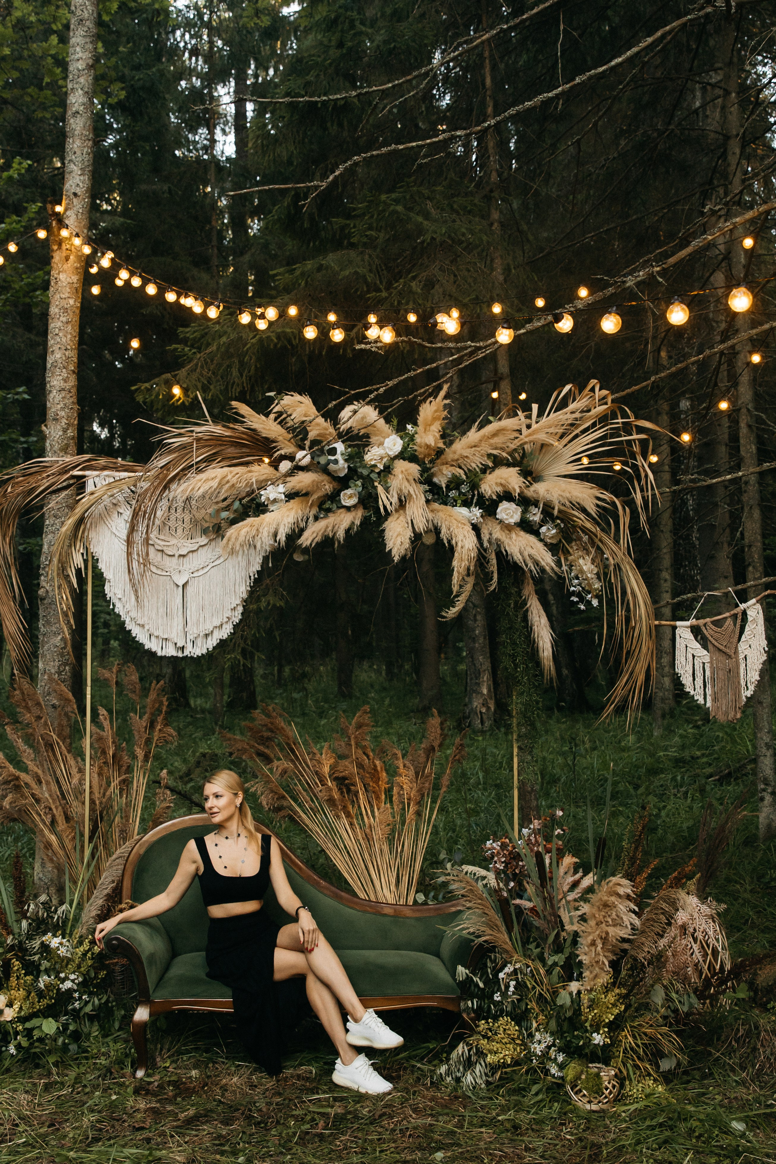 Репортаж Ужин в Лесу. Свадебный и семейный фотограф в Москве Холда Тати