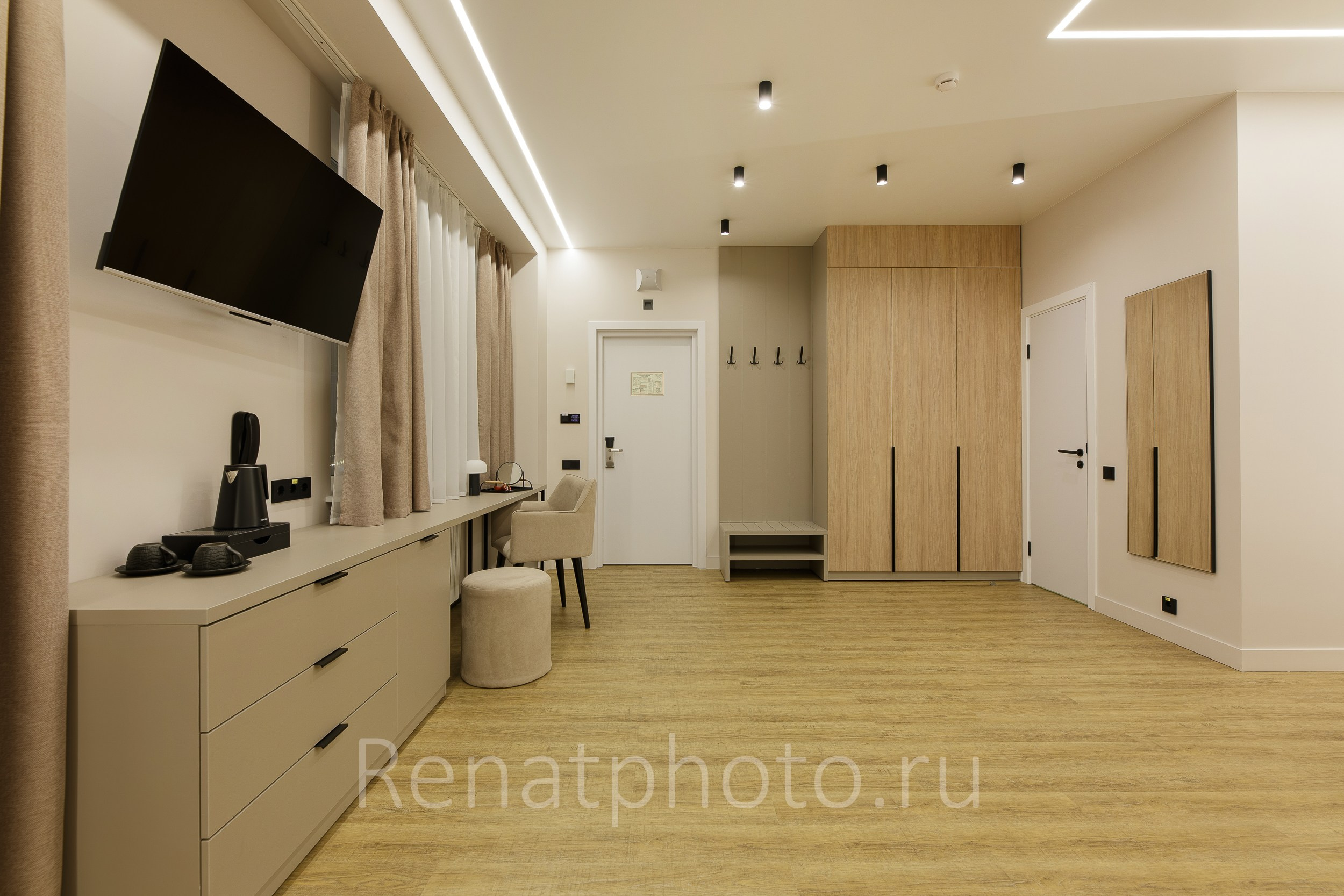 Интерьерная фотосъёмка отелей в г. Анапа. Профессиональная фотосъёмка интерьеров, предметная фотосессия еды для меню г. Анапа